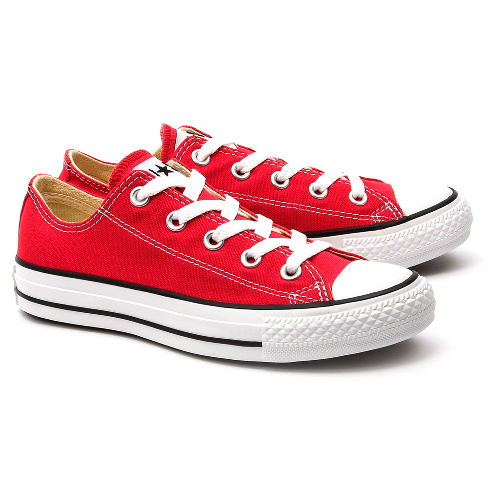 Converse M9696: Chuck Taylor All Star Red Low Top Classic Shoes | eBay