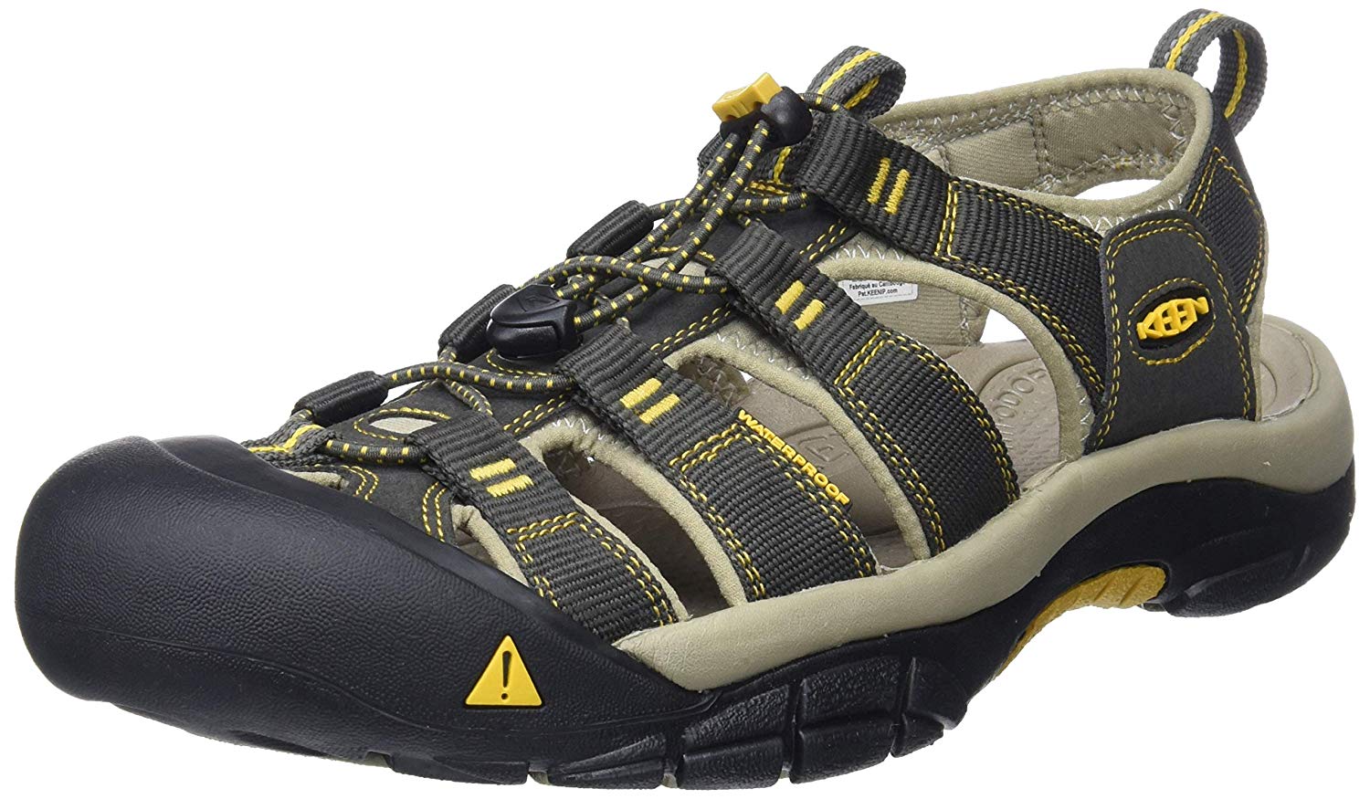 keen newport h2 raven aluminum