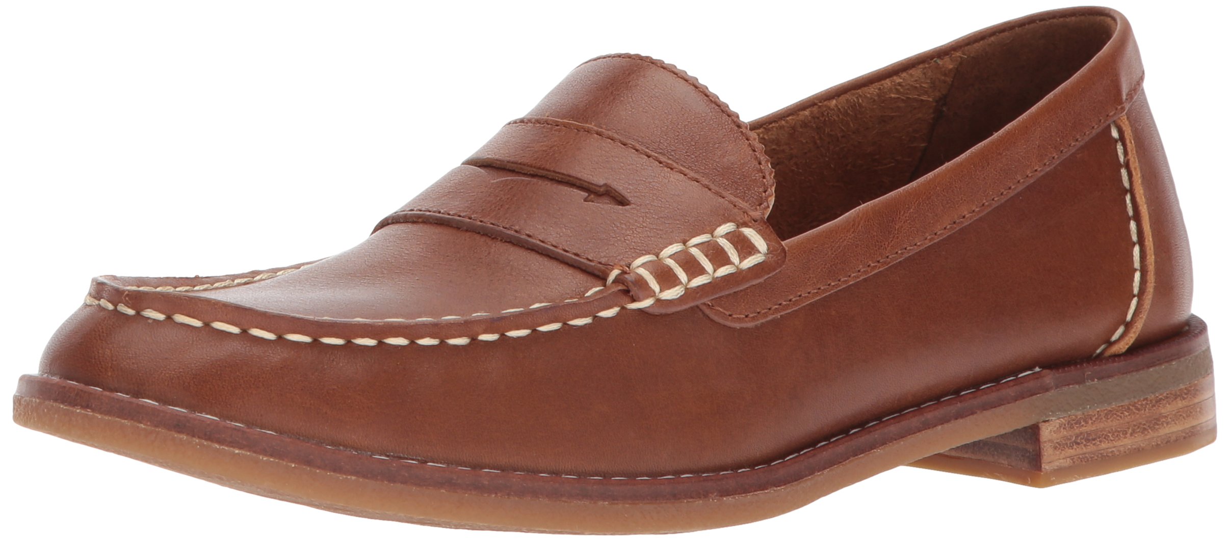 sperry tan loafers