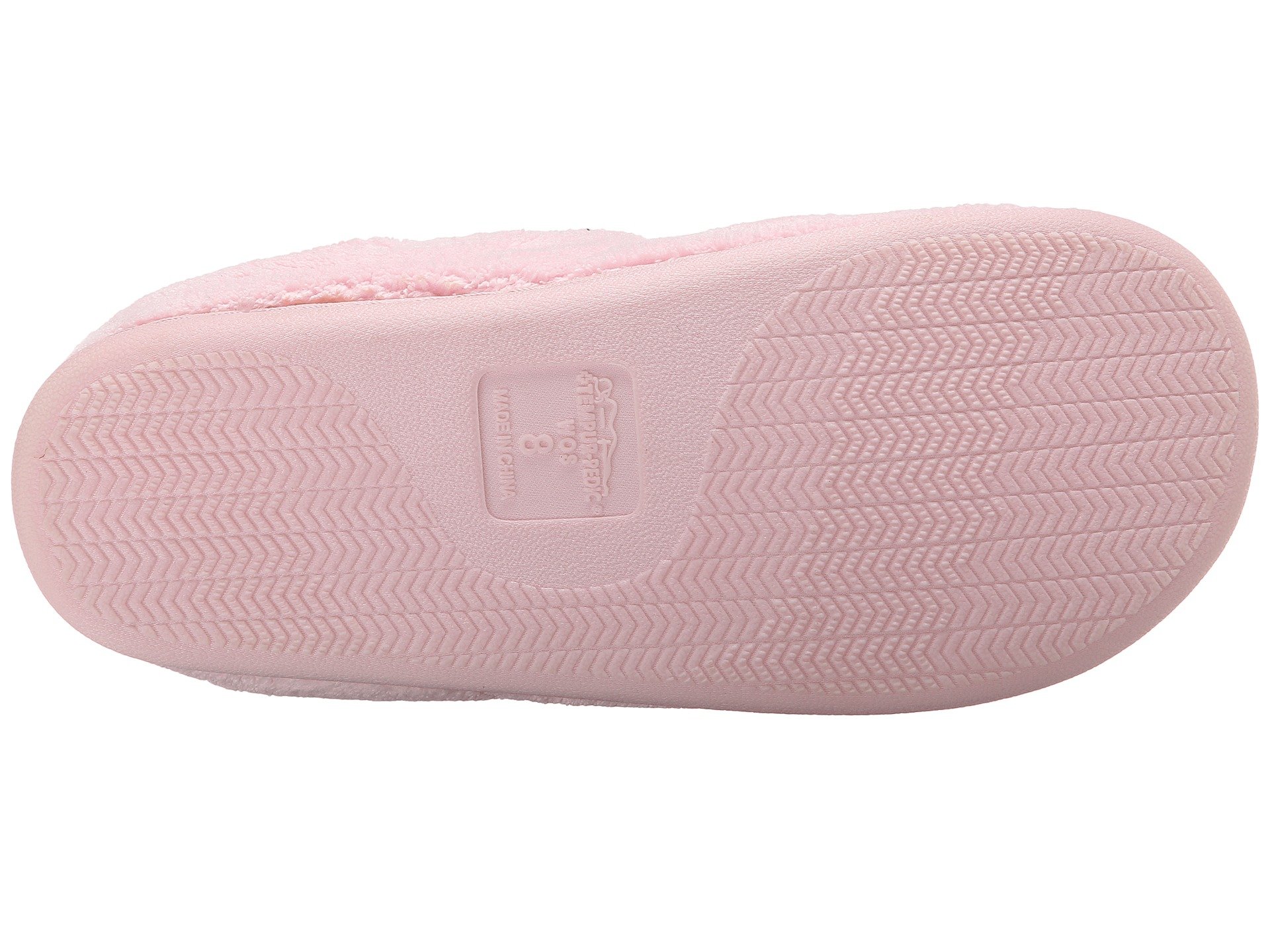 Open Back Terry Cloth House Slippers Tempur-Pedic Women's Windsock Spa Clog 