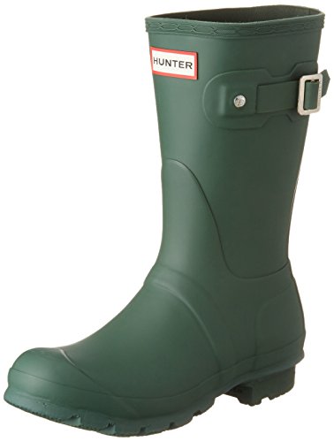 green short rain boots