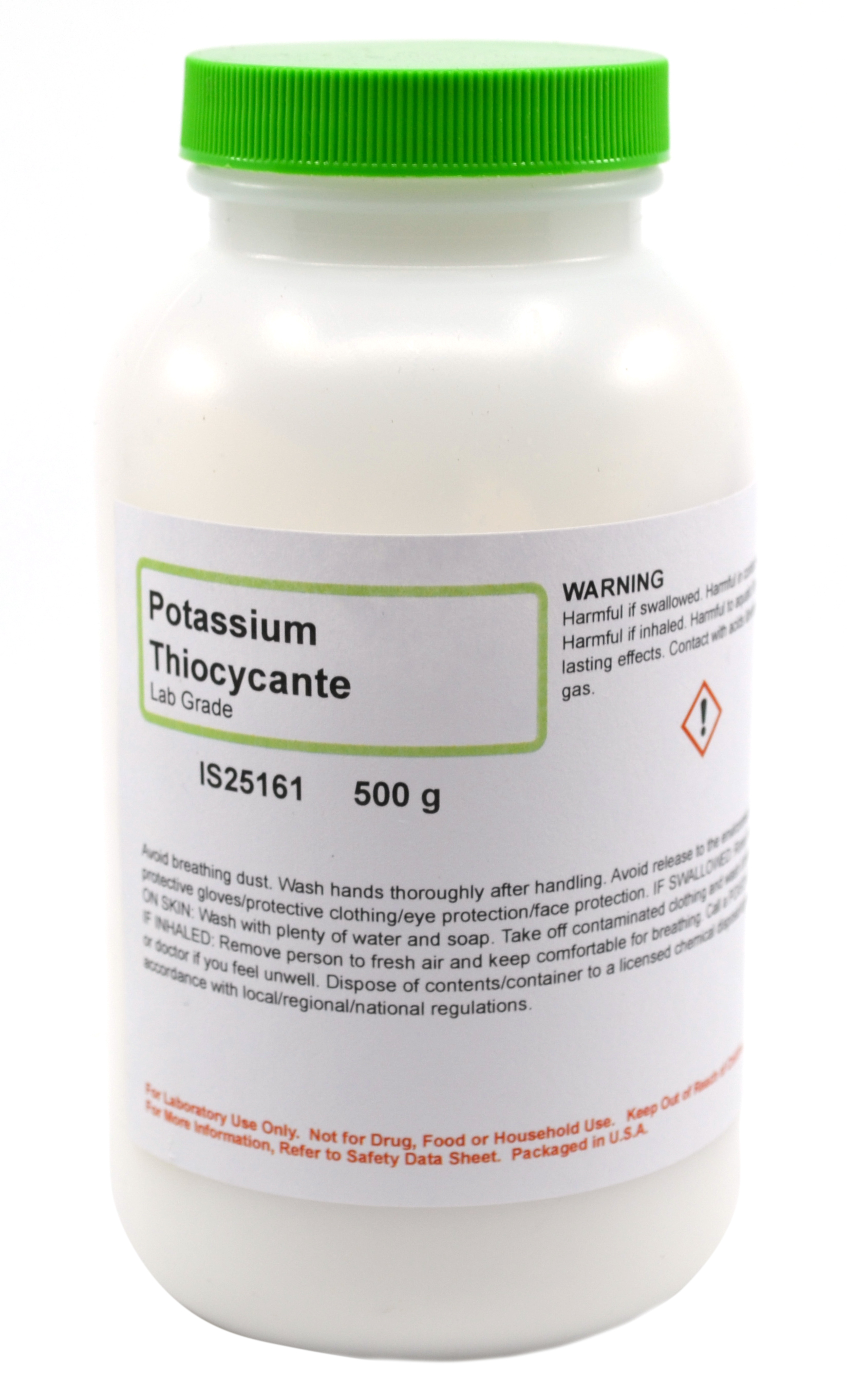 LaboratoryGrade Potassium Thiocyanate, 500g The Curated Chemical