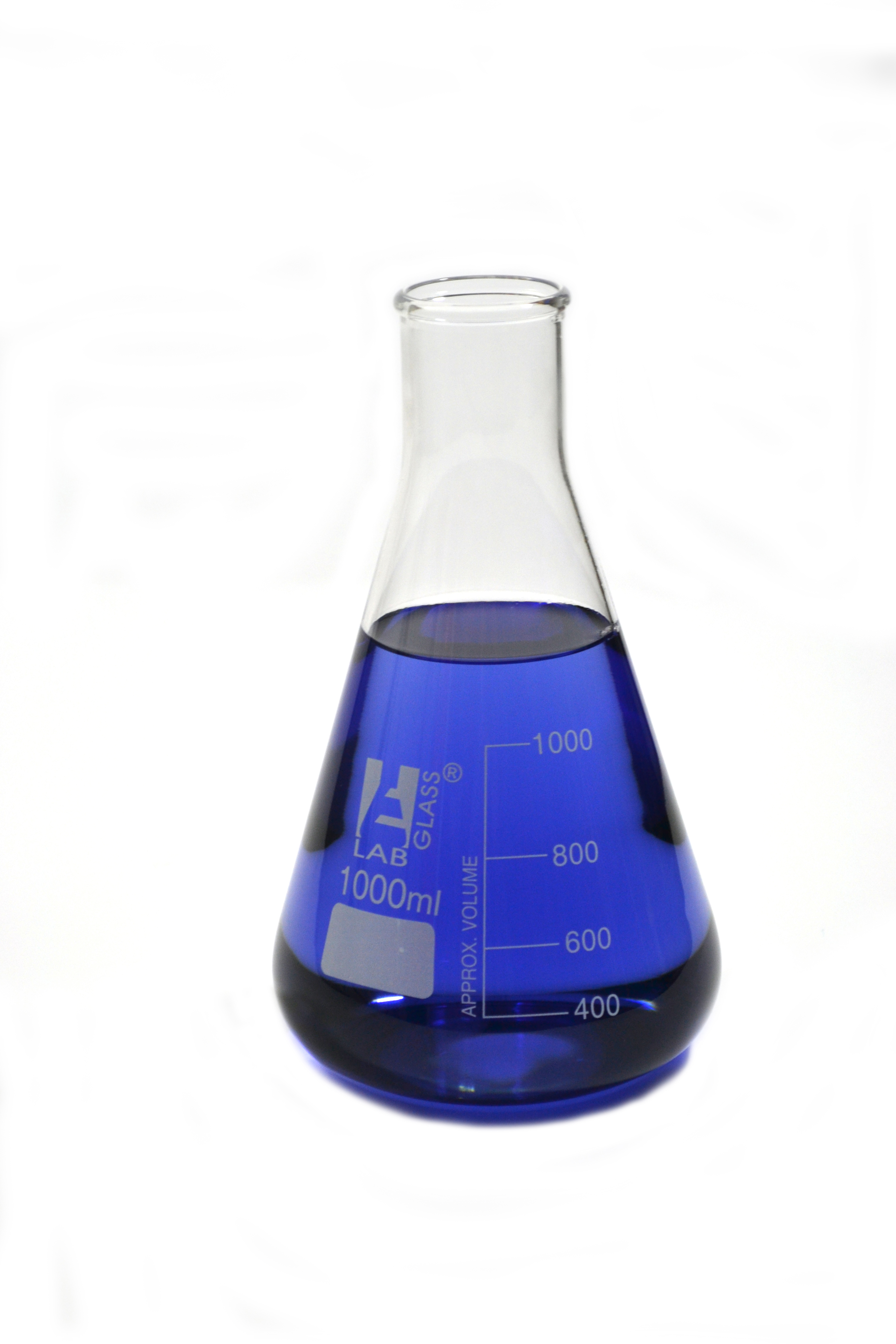 Glass Erlenmeyer Narrow Neck Flask 1000ml, borosilicate ( Single flask