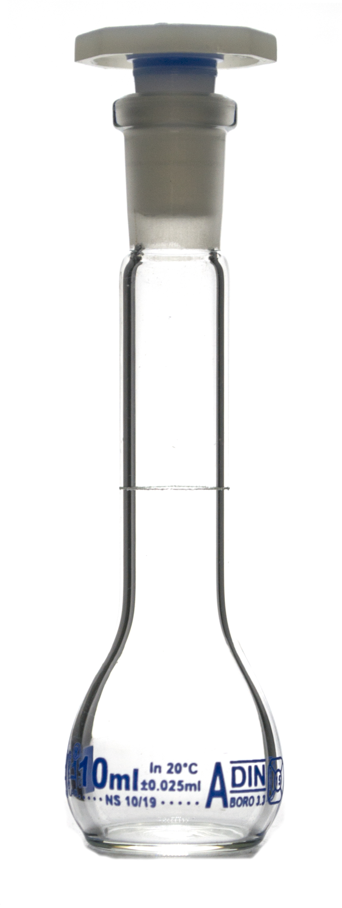 10mL Class A Volumetric Flask with Acid Proof Polypropylene Stopper