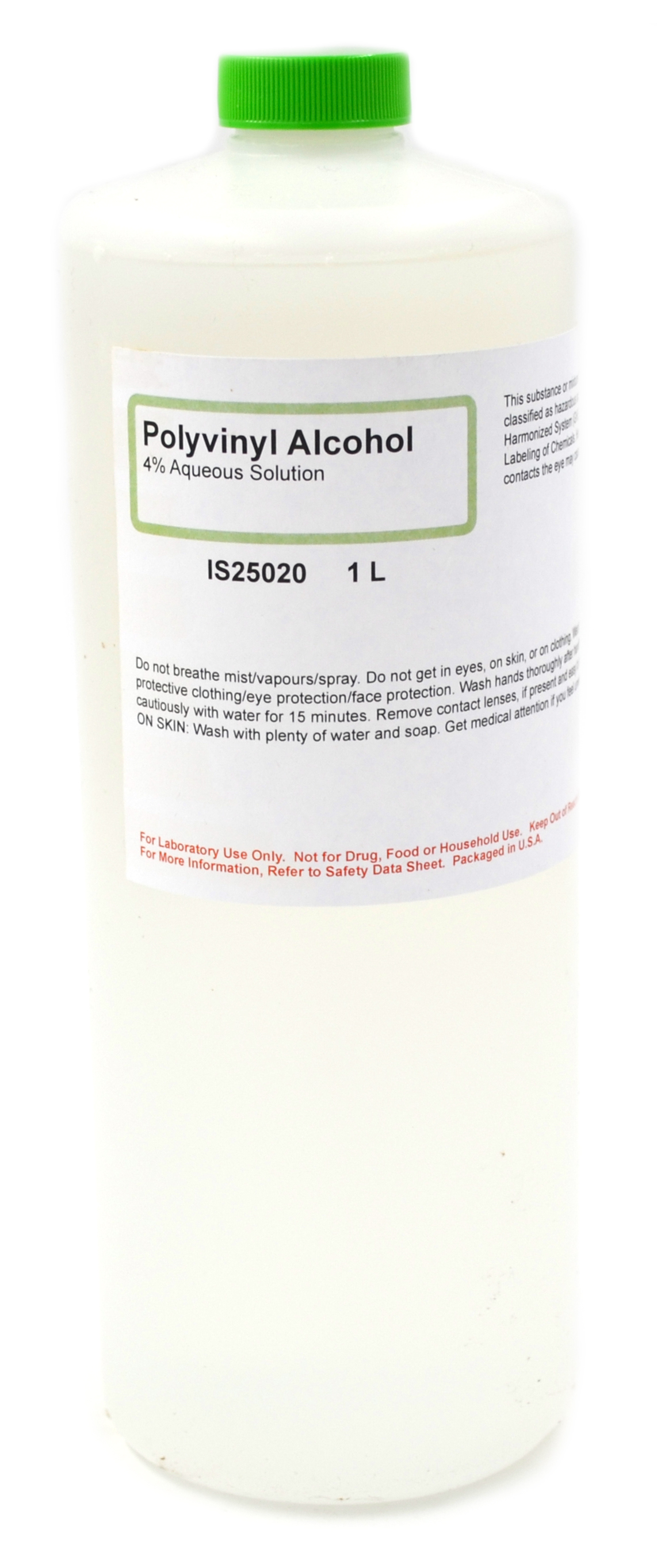 4 Polyvinyl Alcohol Solution, 1L The Curated Chemical Collection eBay