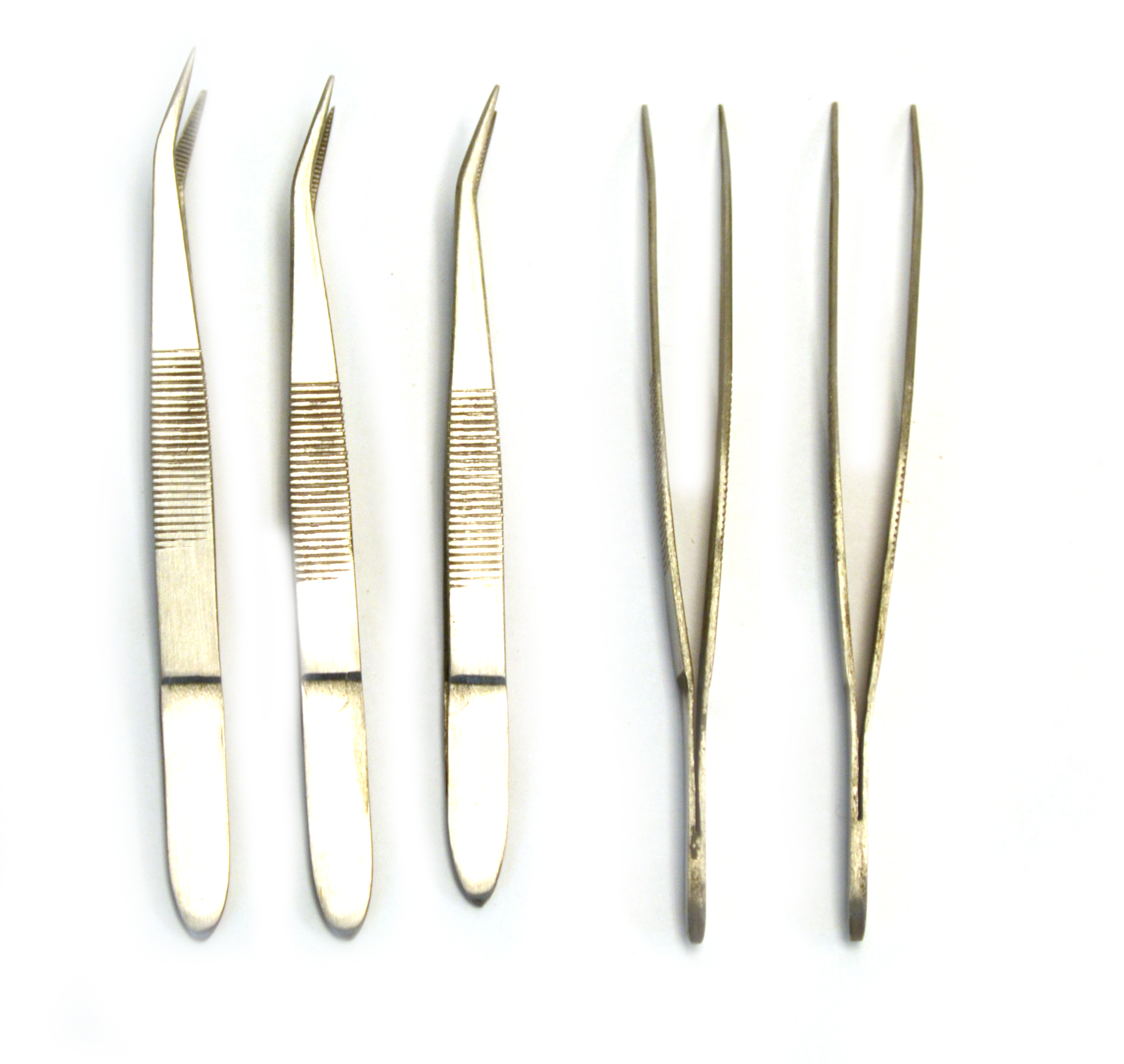 4.25" Curved Steel Forceps / Tweezers ( Pack of 5 ) 849230060305 eBay