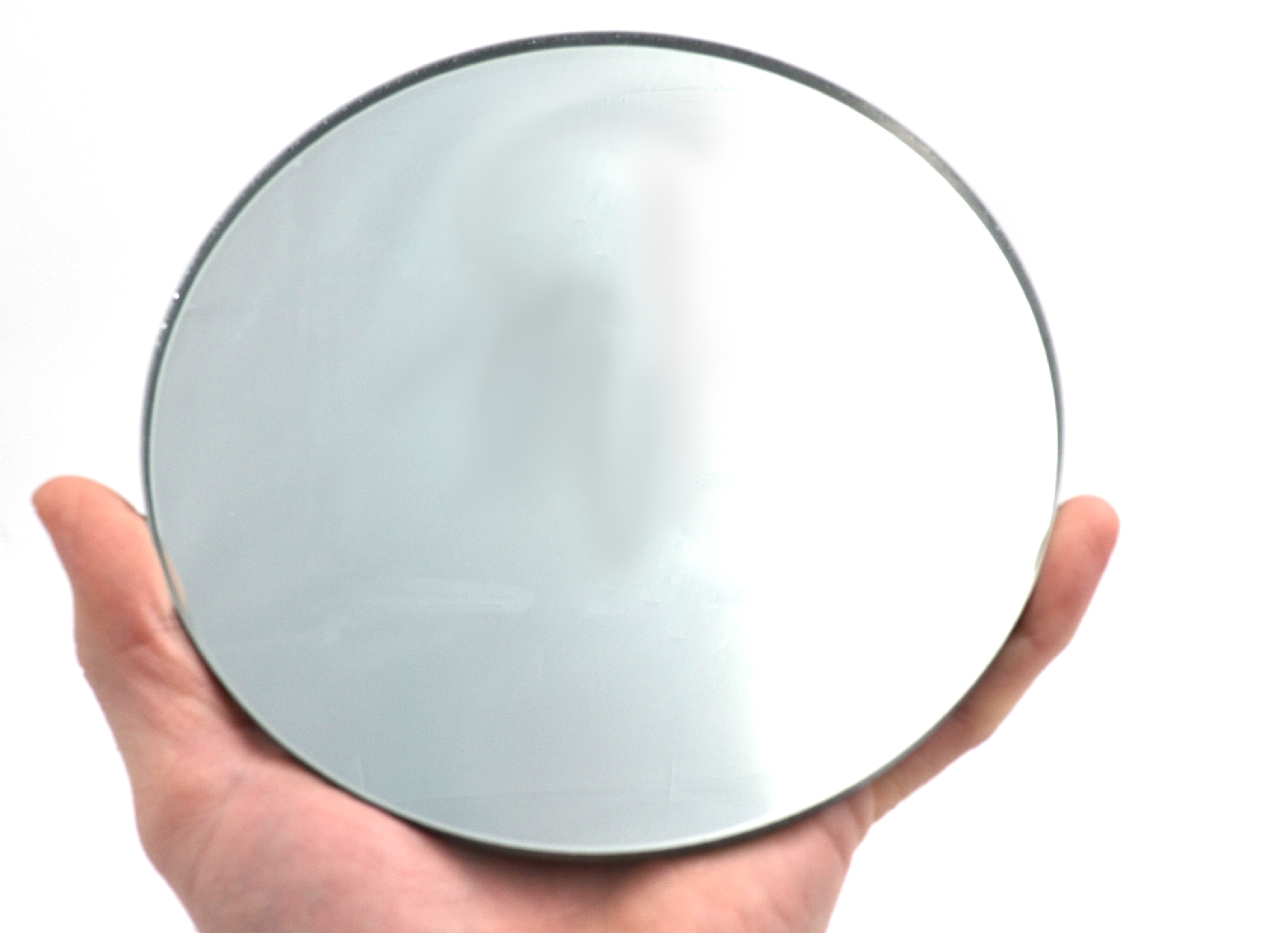 Glass dia 50mm Focal length 150mm Eisco Labs Convex Mirror