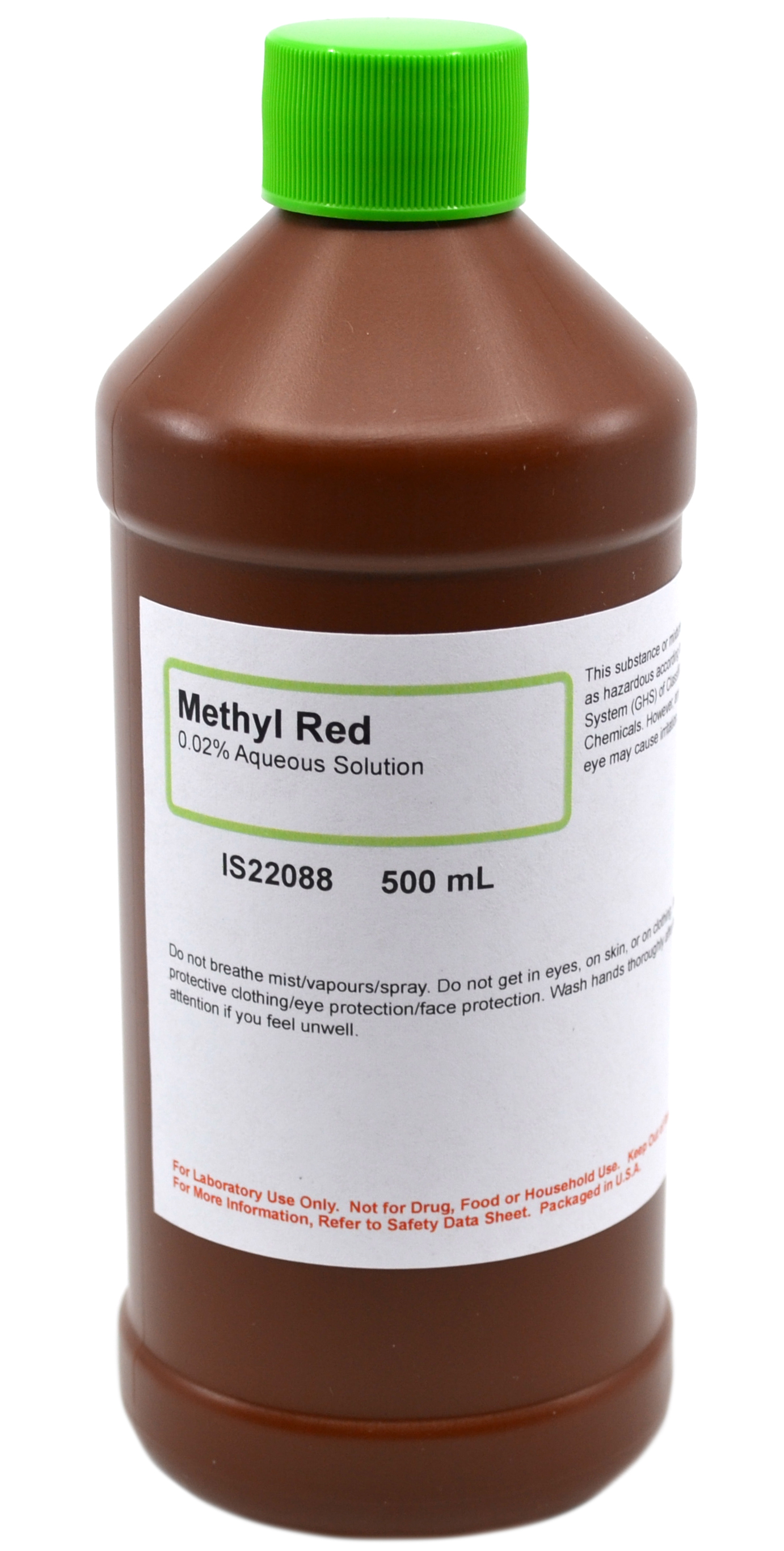 002 Methyl Red Solution 500ml The Curated Chemical Collection Ebay