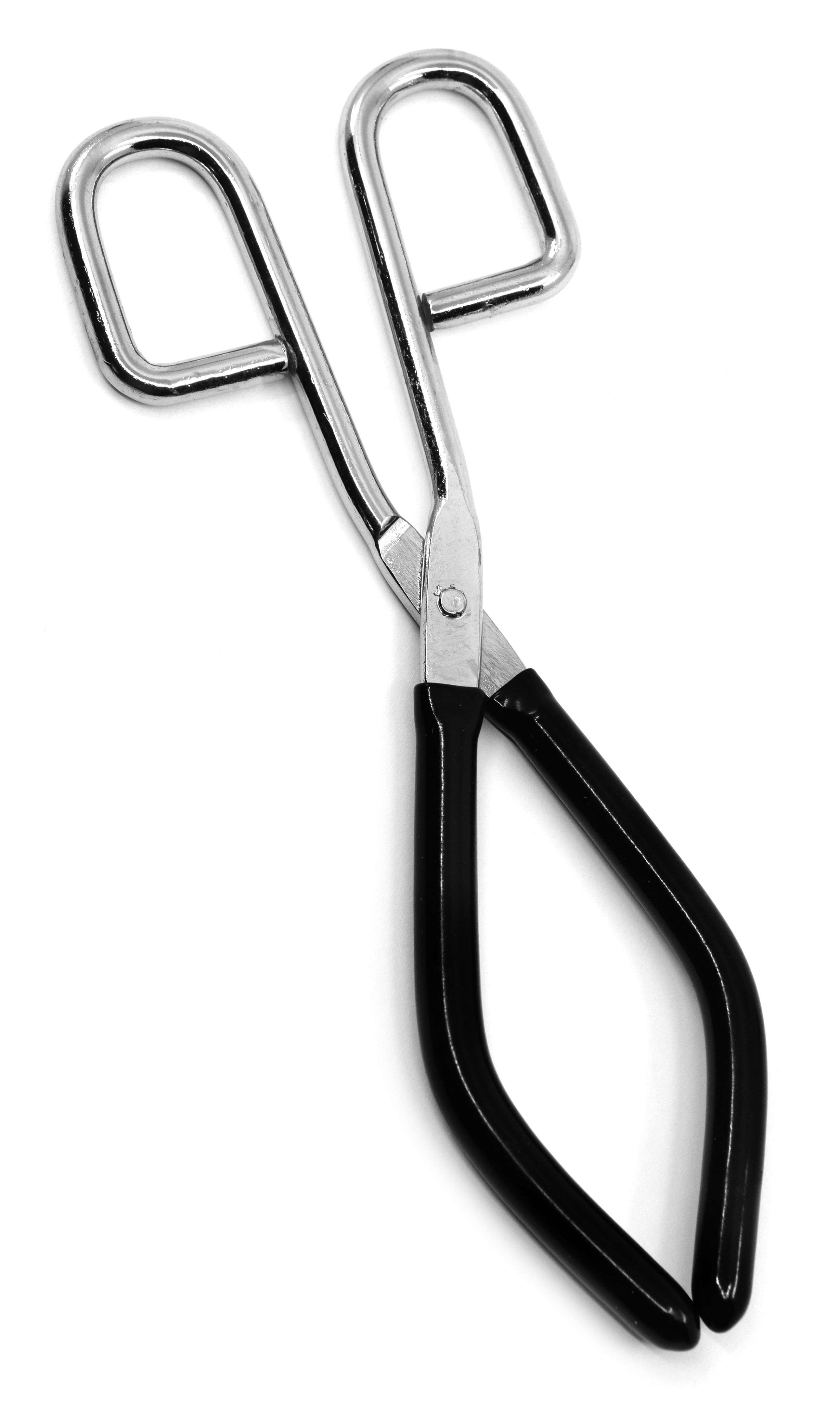 Small Beaker Tongs, 7.25" With Rubber Tips Metal Body Eisco Labs