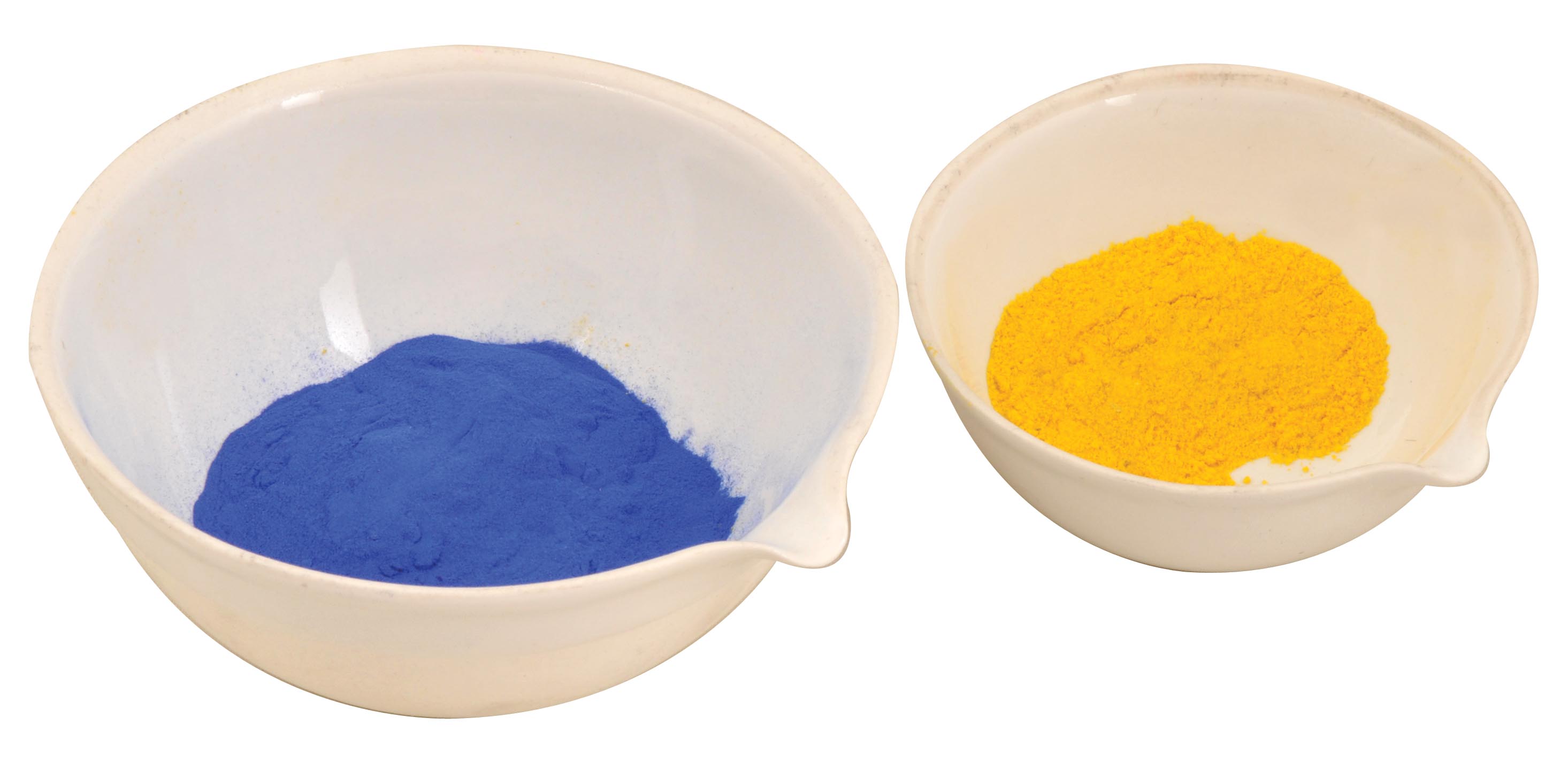 850mL capacity, Round Evaporating Dish with Spout Porcelain 6