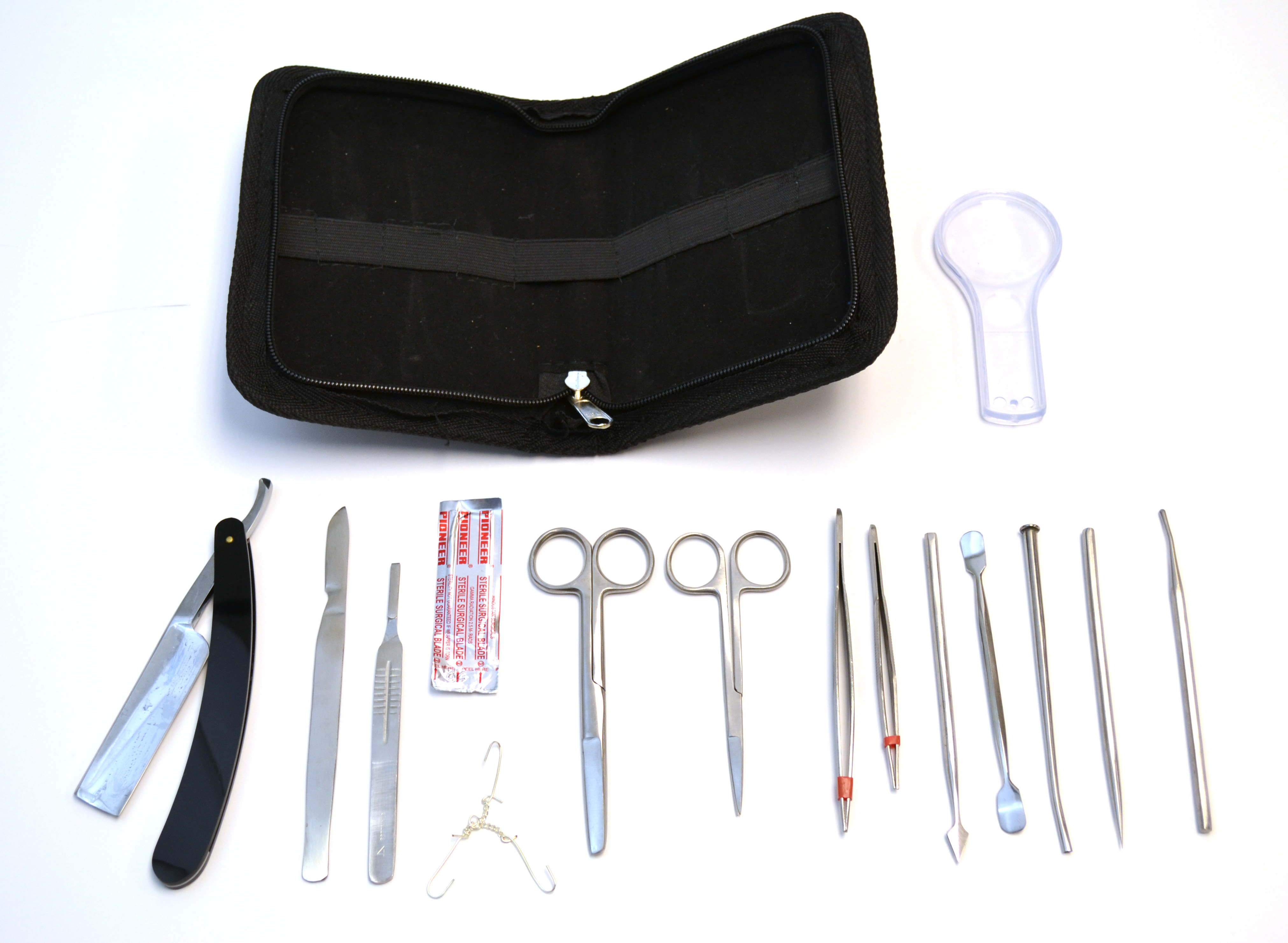 Eisco Labs 14 Instrument Stainless Steel University Biology Lab