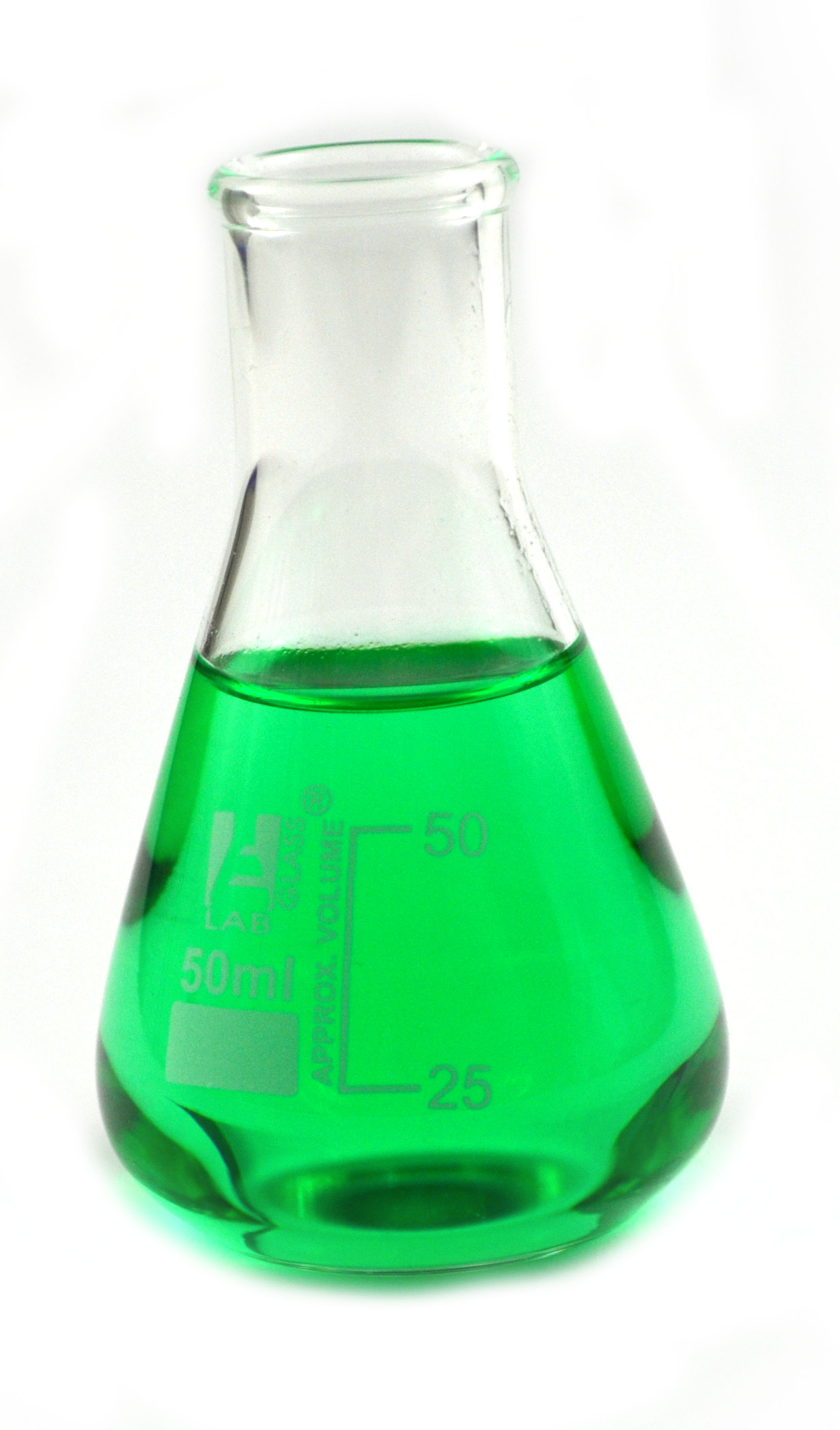 1000mL Glass Erlenmeyer Flask with PTFE Lined Screw Cap Eisco Labs