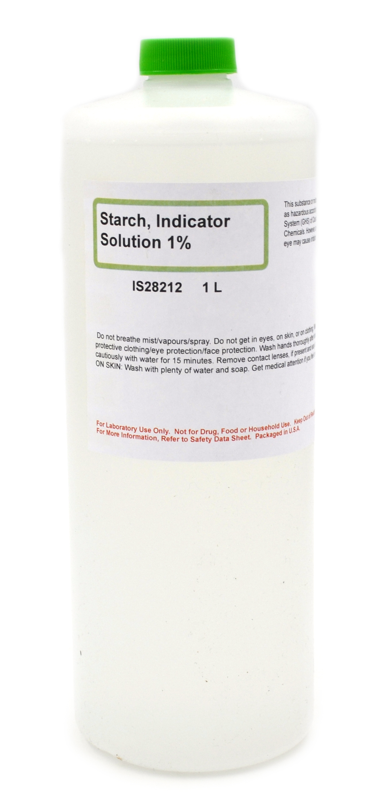 1 Starch Indicator Solution, 1L The Curated Chemical Collection eBay