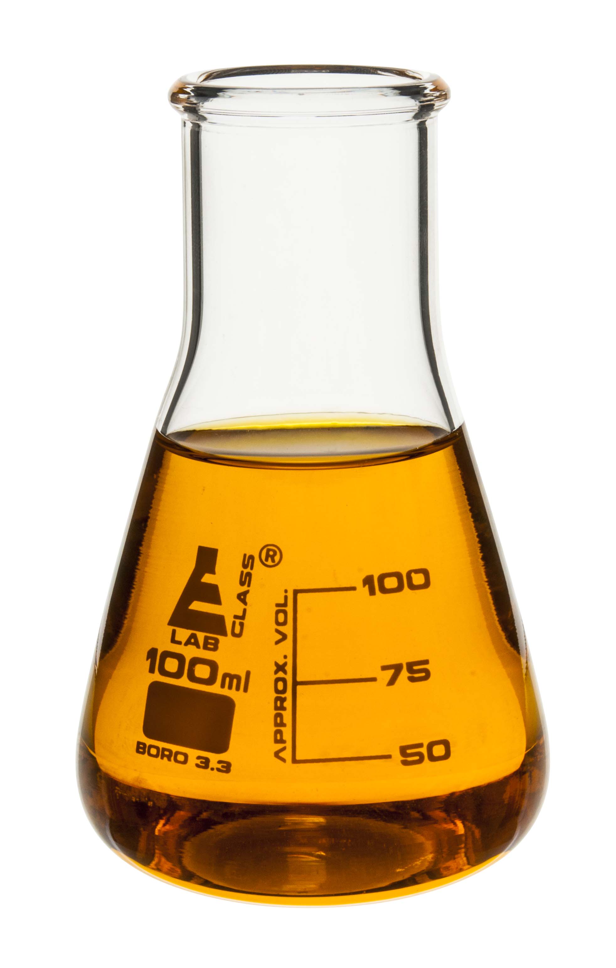 100mL Conical Flask Wide Neck 3 3 Borosilicate Glass (single flask 100mL Conical Flask Wide Neck 3 3 Borosilicate Glass (single flask