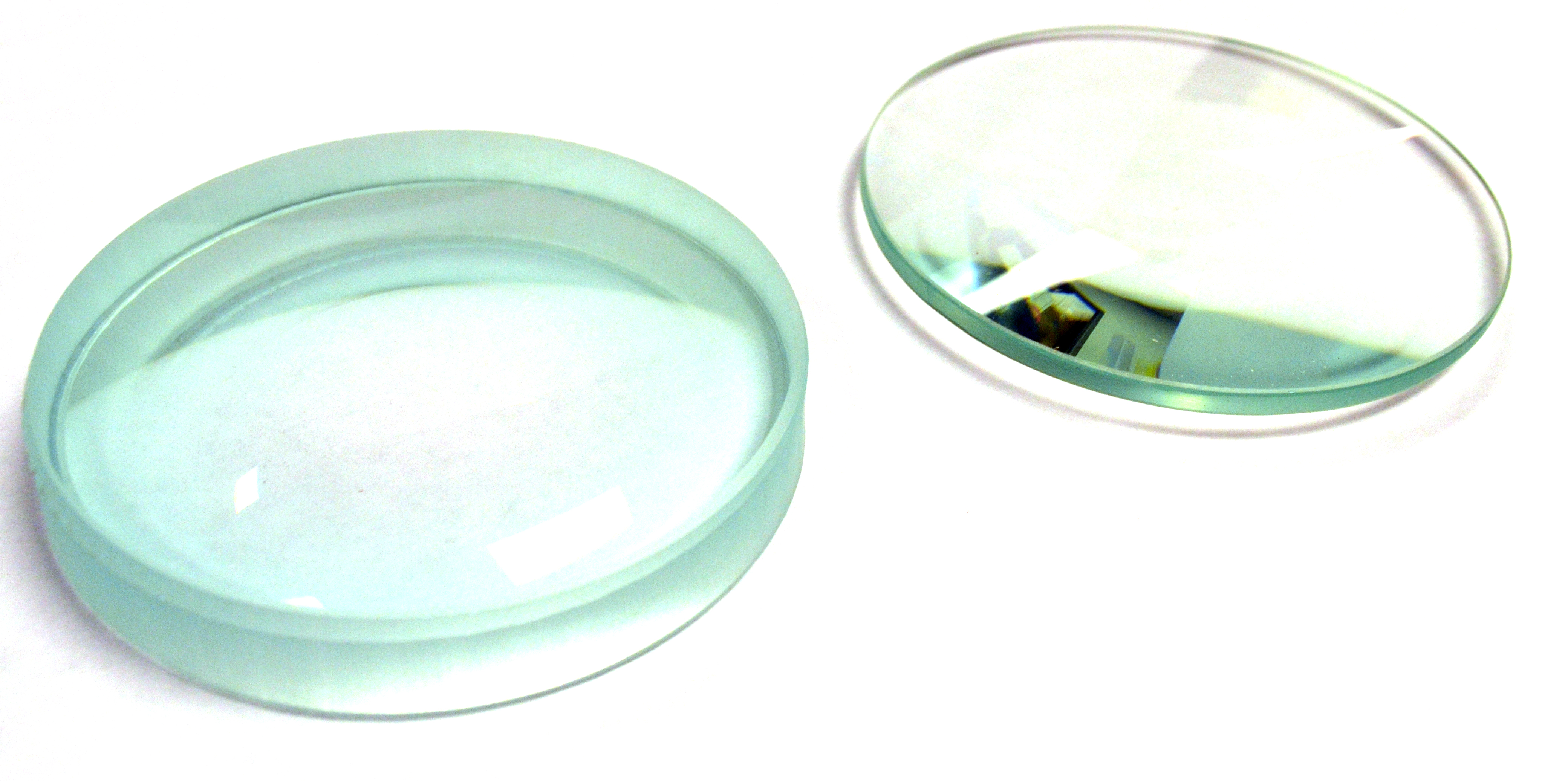 Optical Glass Lens Set - 3 Dbl Convex, 3 Dbl Concave, 75mm Dia - 20, 30 ...