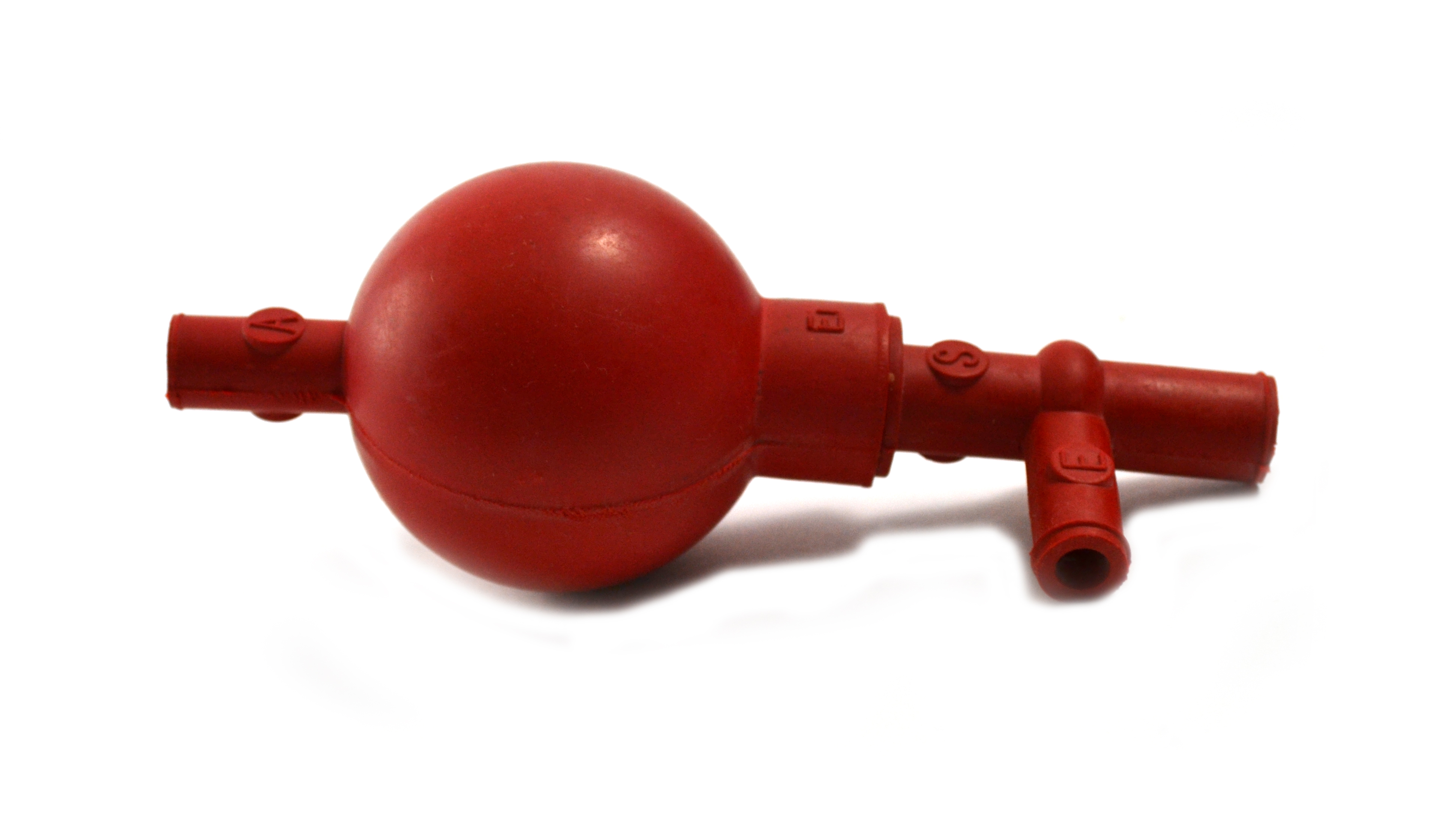 Eisco Labs Rubber Pipette Filler 54mm Dia. Three Valve 849230025571