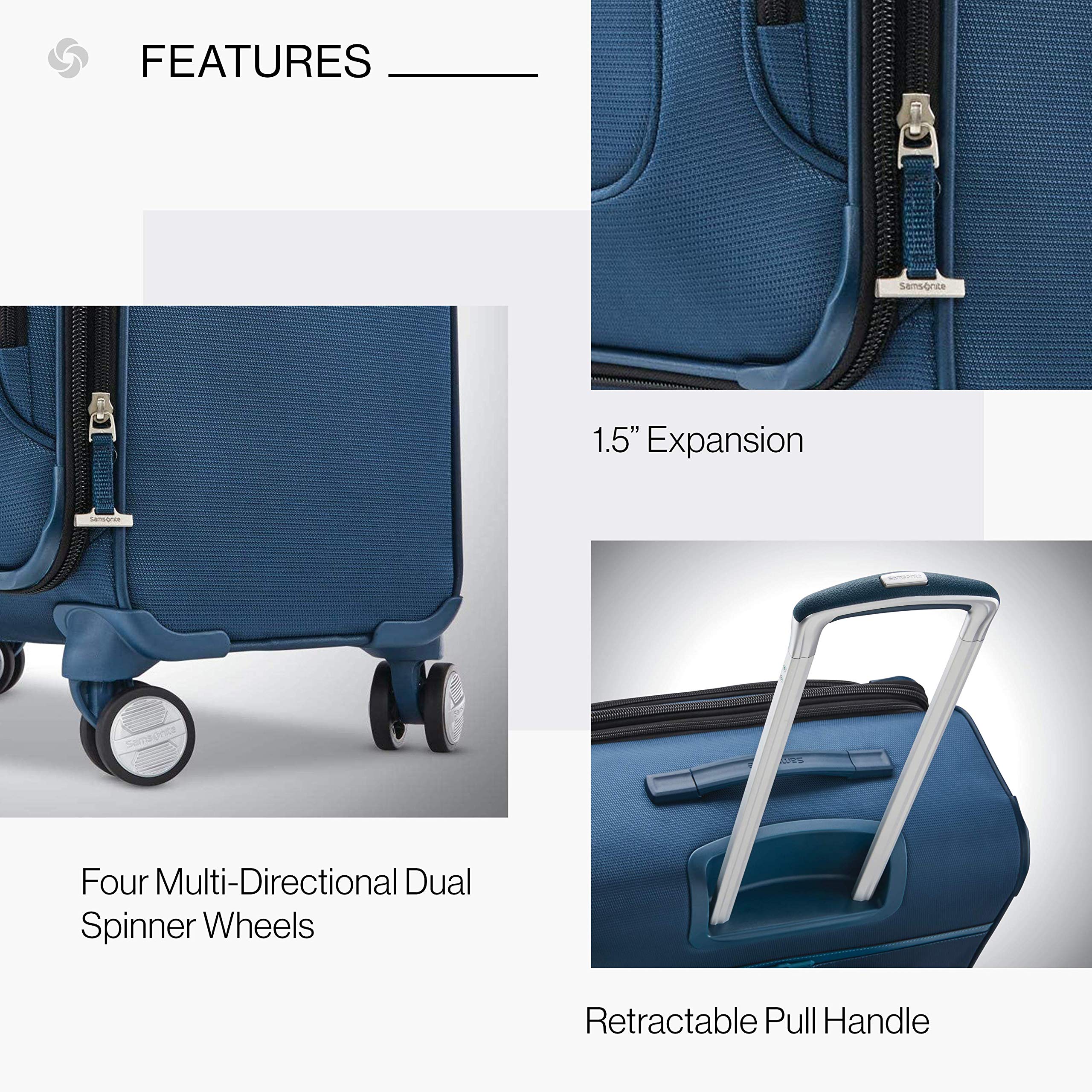 Samsonite Solyte DLX Softside Luggage 29 Inch Mediterranean Blue for sale  online | eBay