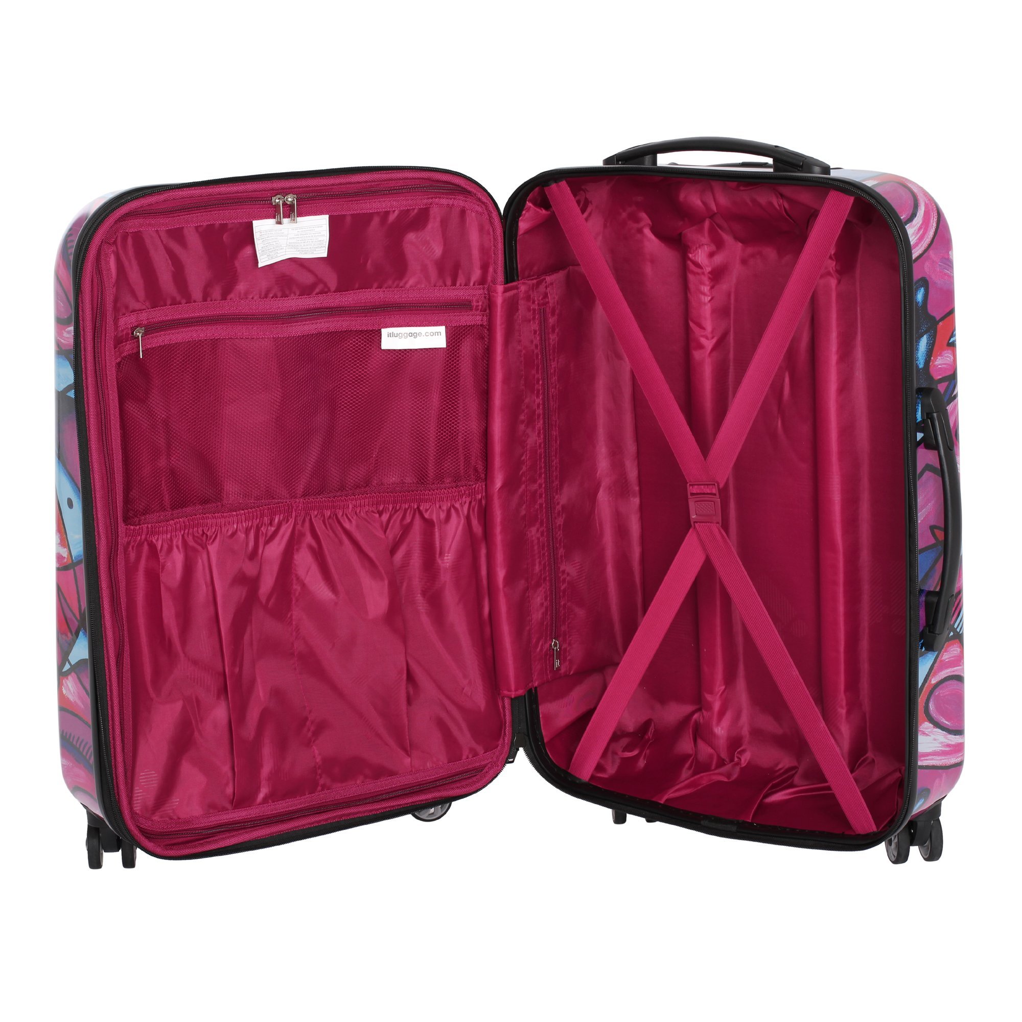 It Luggage Virtuoso 22 Inch Hardside Carry On Spinner Ebay