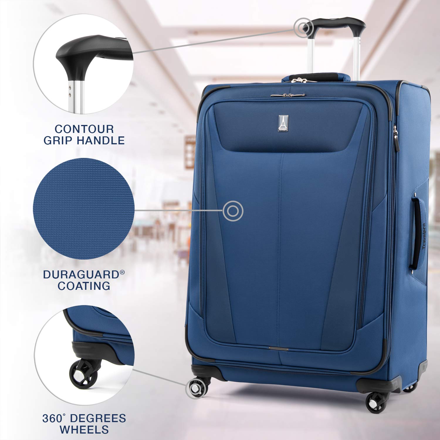 travelpro maxlite 5 softside expandable spinner wheel luggage