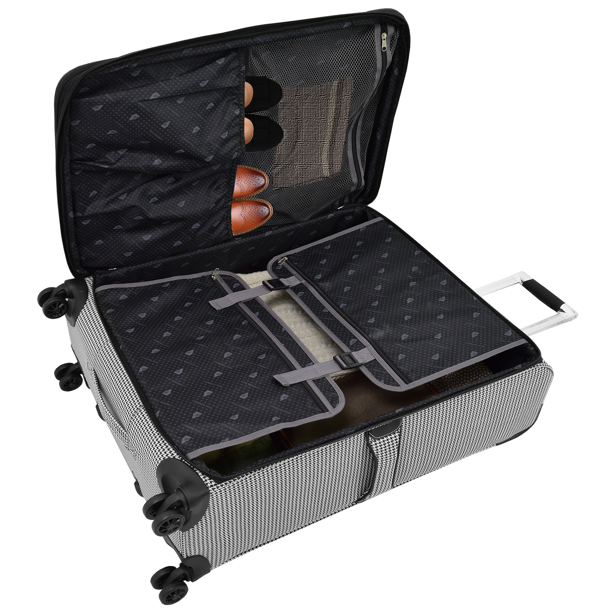 london fog spinner luggage