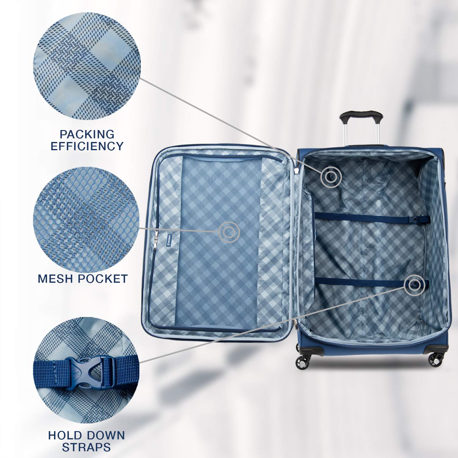 travelpro maxlite 5 softside expandable spinner wheel luggage