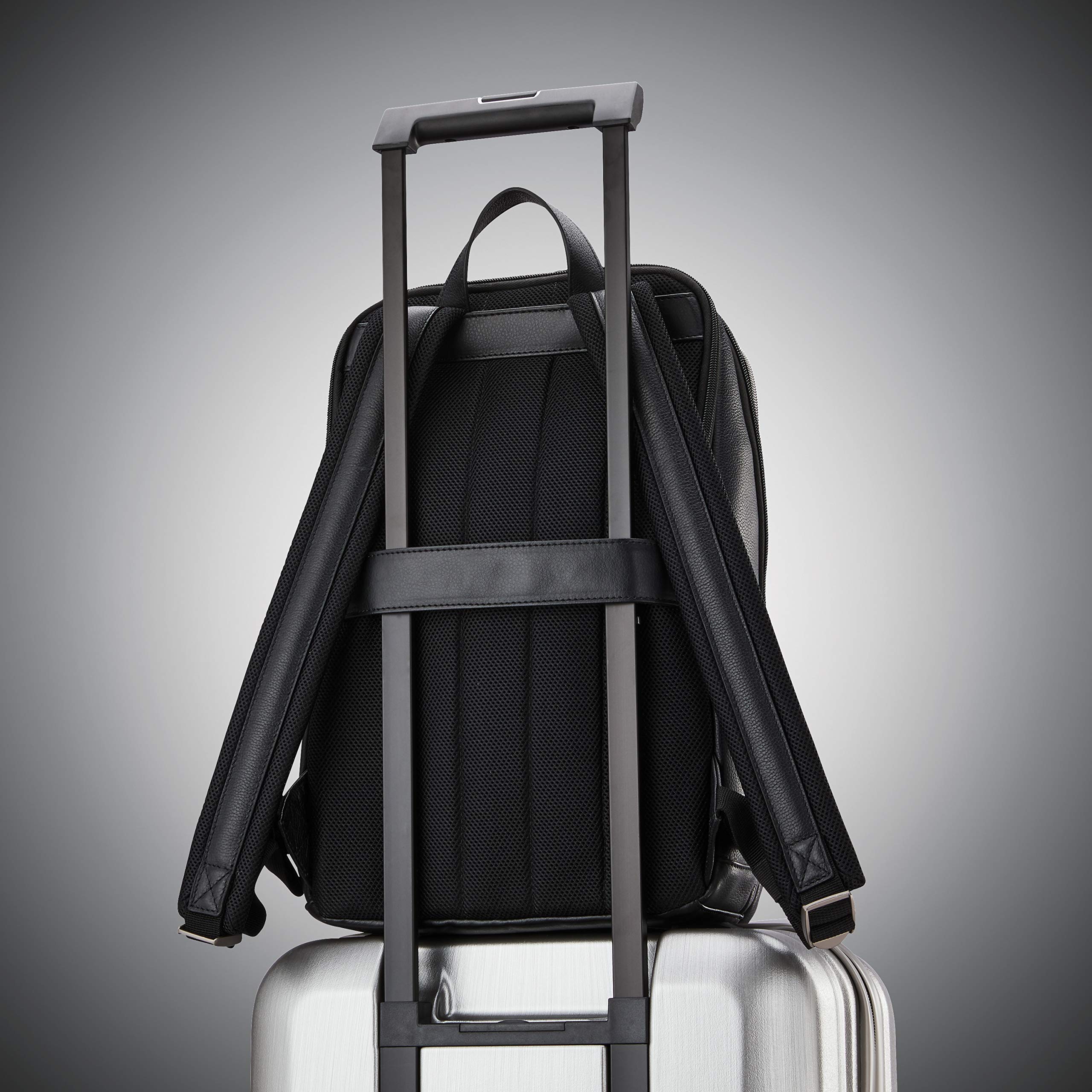 Samsonite Classic Leather Slim Backpack | eBay