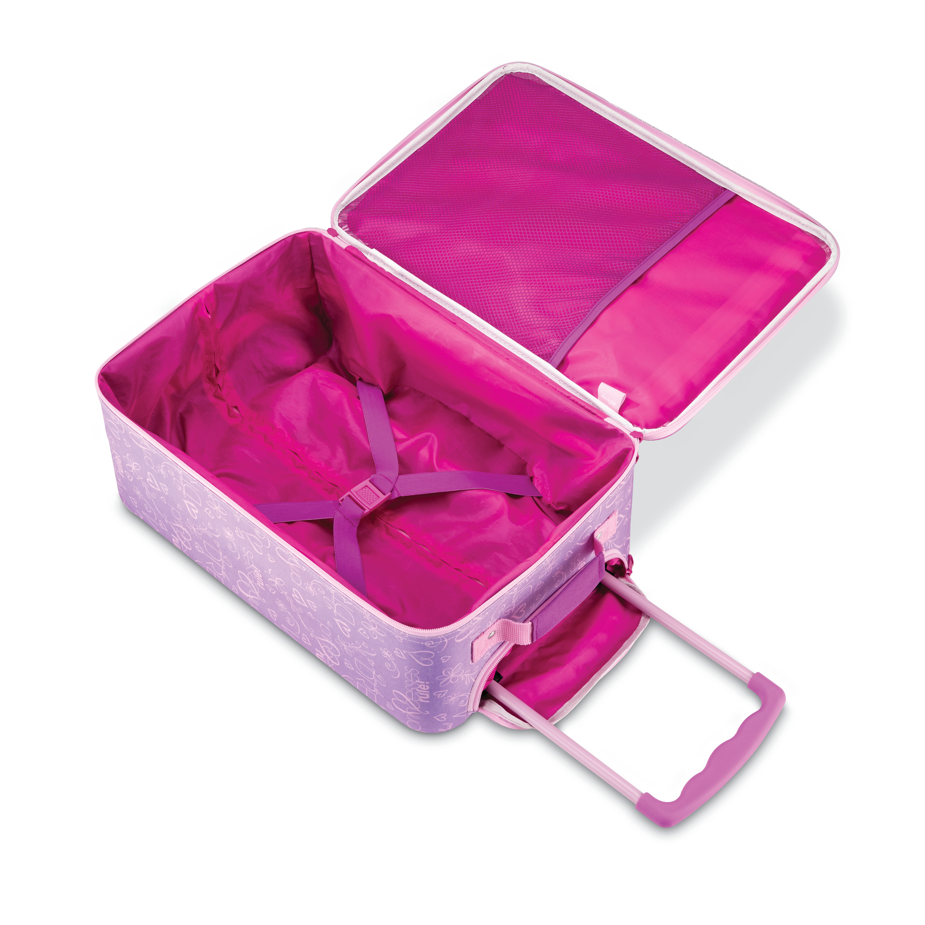 American Tourister Kids' Disney Softside Upright Luggage Princess 2 for