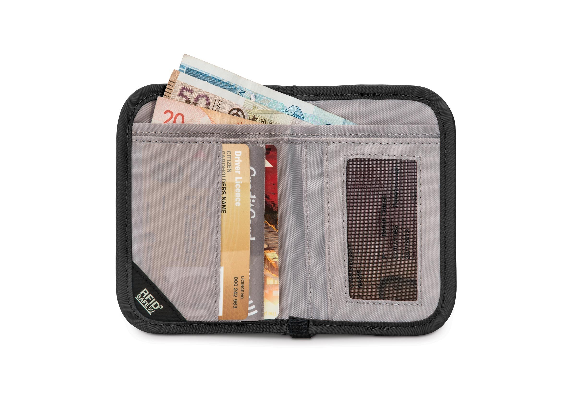 Pacsafe RFIDsafe V50 Anti Theft RFID Blocking Compact Wallet - Picture 5 of 7