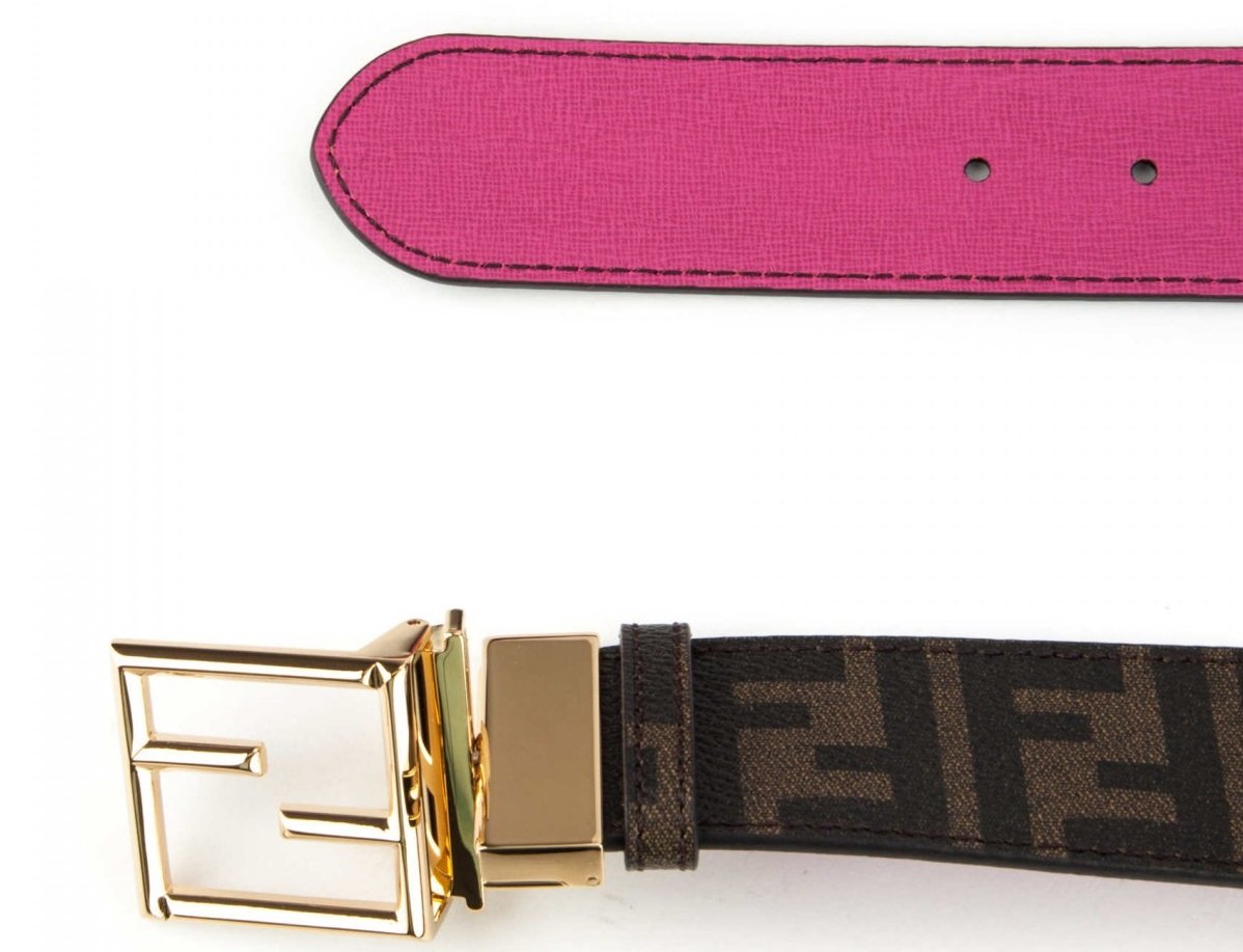 pink fendi belt