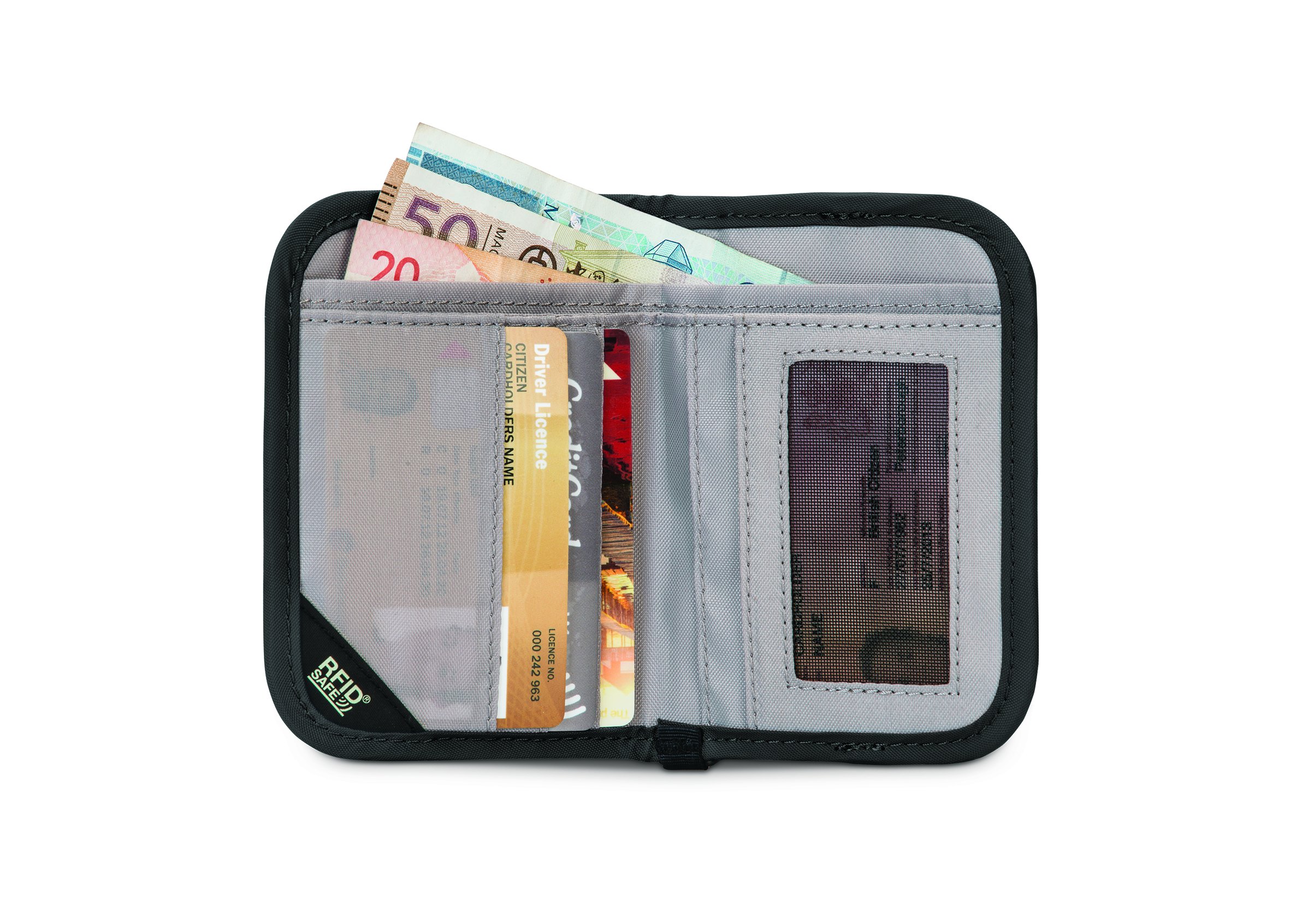 Pacsafe RFIDsafe V50 Anti Theft RFID Blocking Compact Wallet - Picture 6 of 7