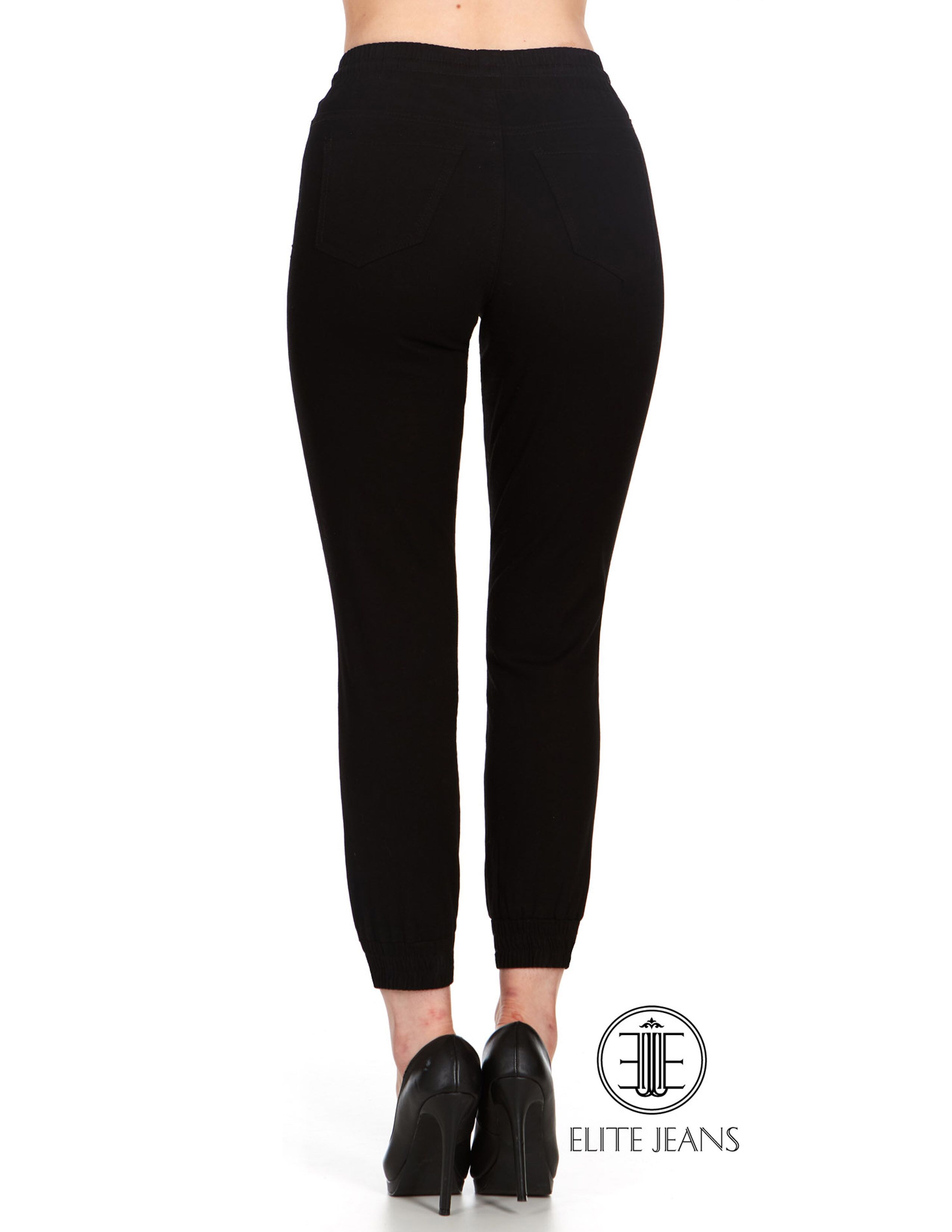 high waisted lightweight joggers