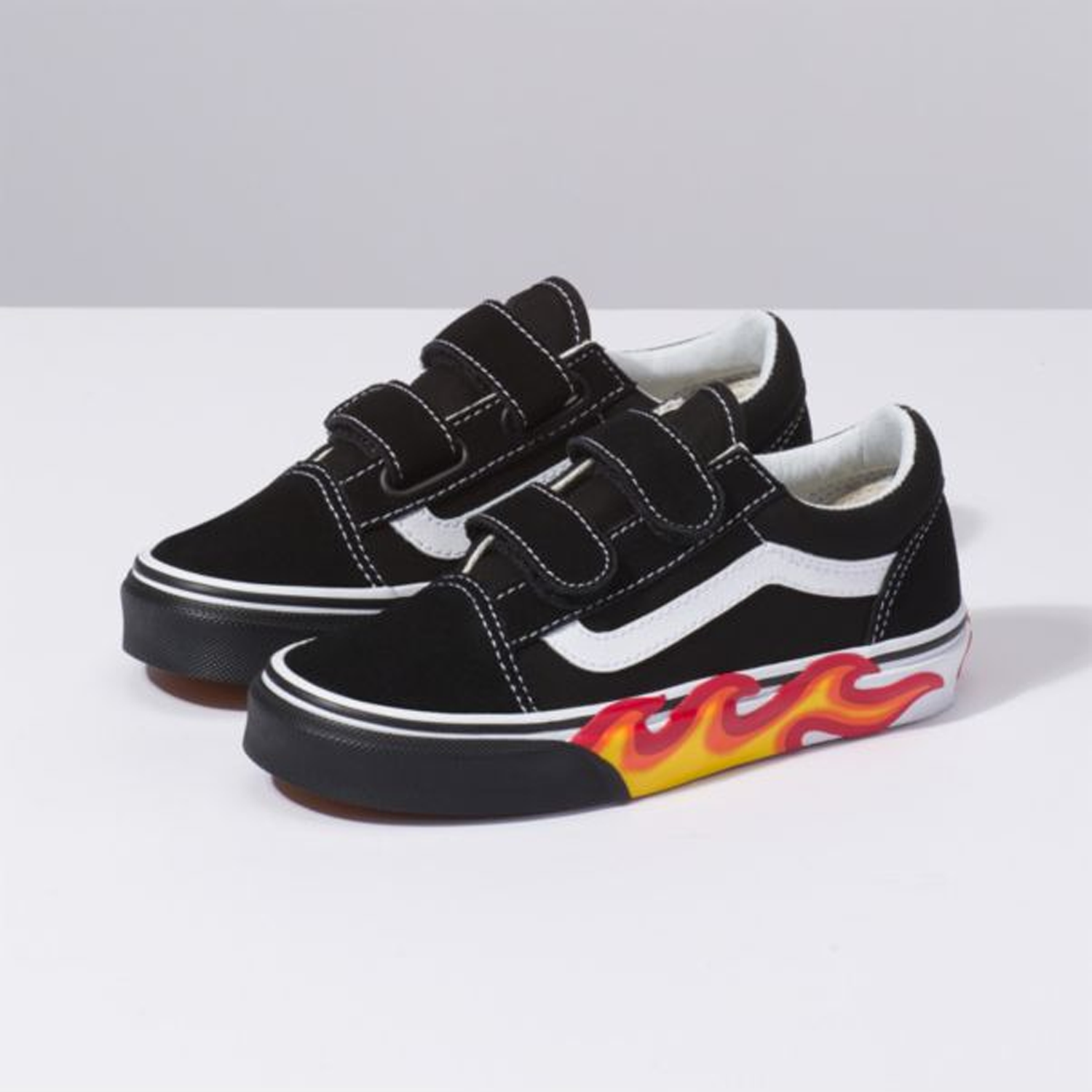 flame cut out old skool