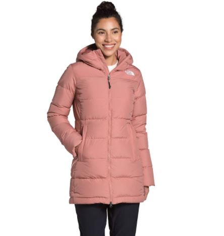 womens pink north face jacket