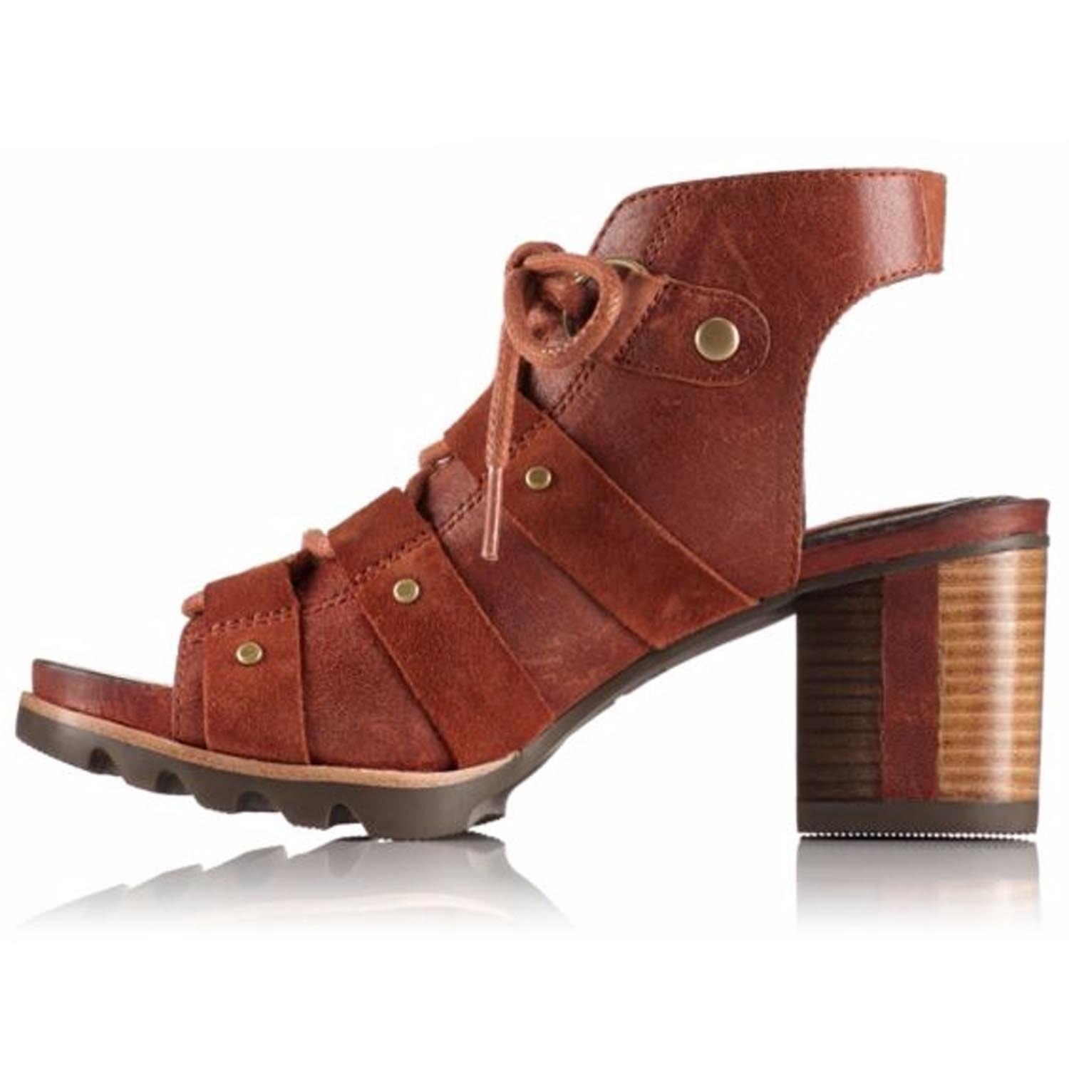 sorel lace up sandals