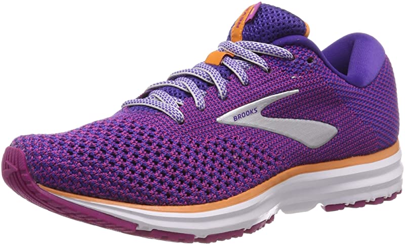 Running Shoe, Purple/Aster/Peach, 5.5 B 