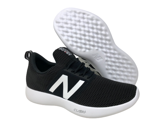 New Balance Men S Recovery V2 Transition Shoe Black White 8 D M Us Ebay