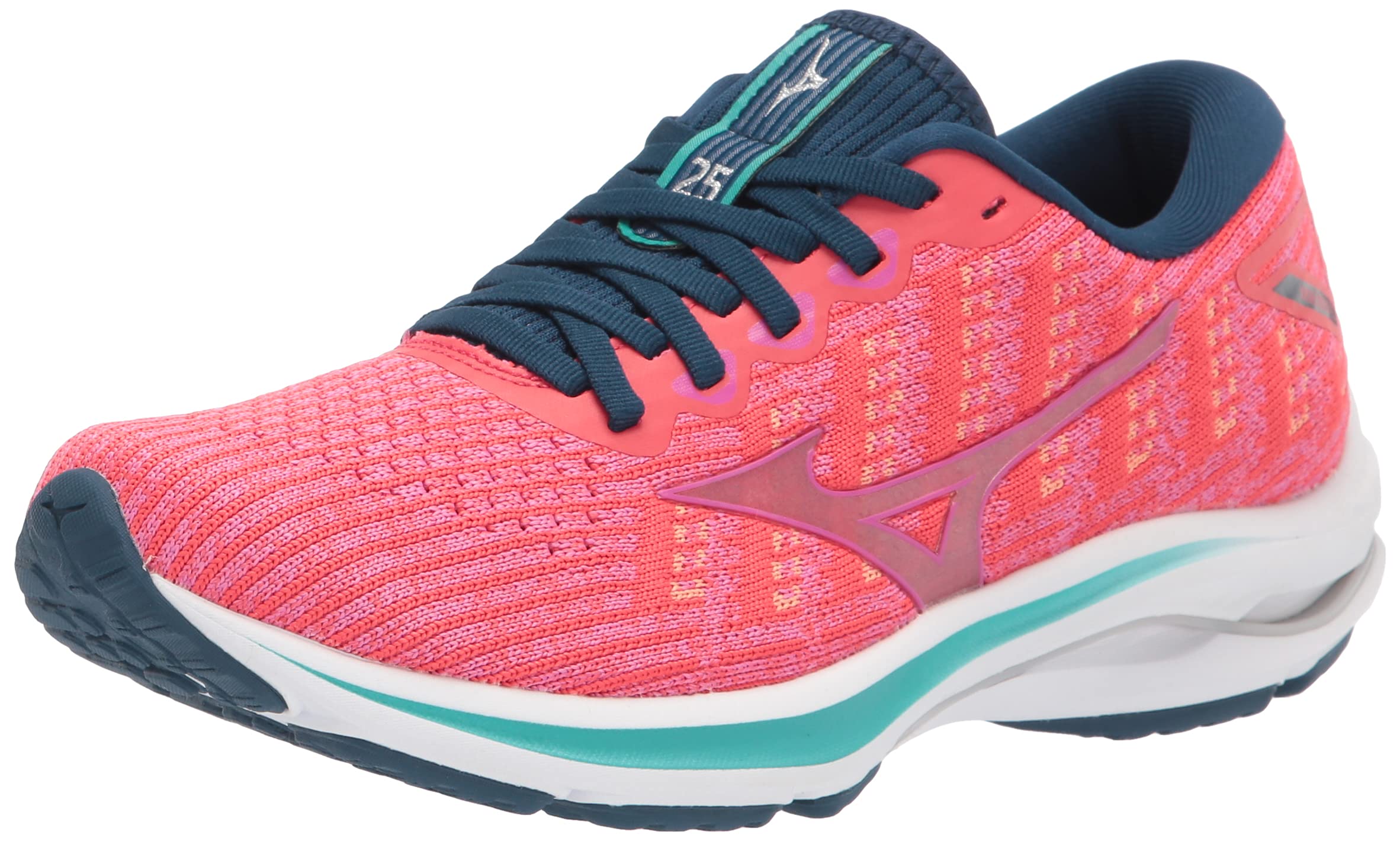 Mizuno Wave Rider ピンク スニーカー25センチ Mizuno Wave Rider ピンク スニーカー25センチ