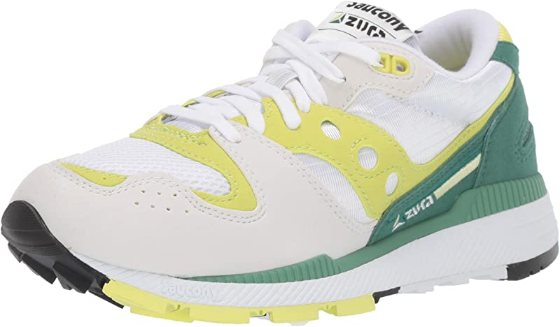 Azura Running Shoe, White/Green/Lime 