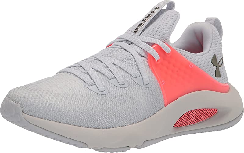 ユリイロ Under Armour Women's HOVR Rise 3 Cross Trainer, Halo Gray