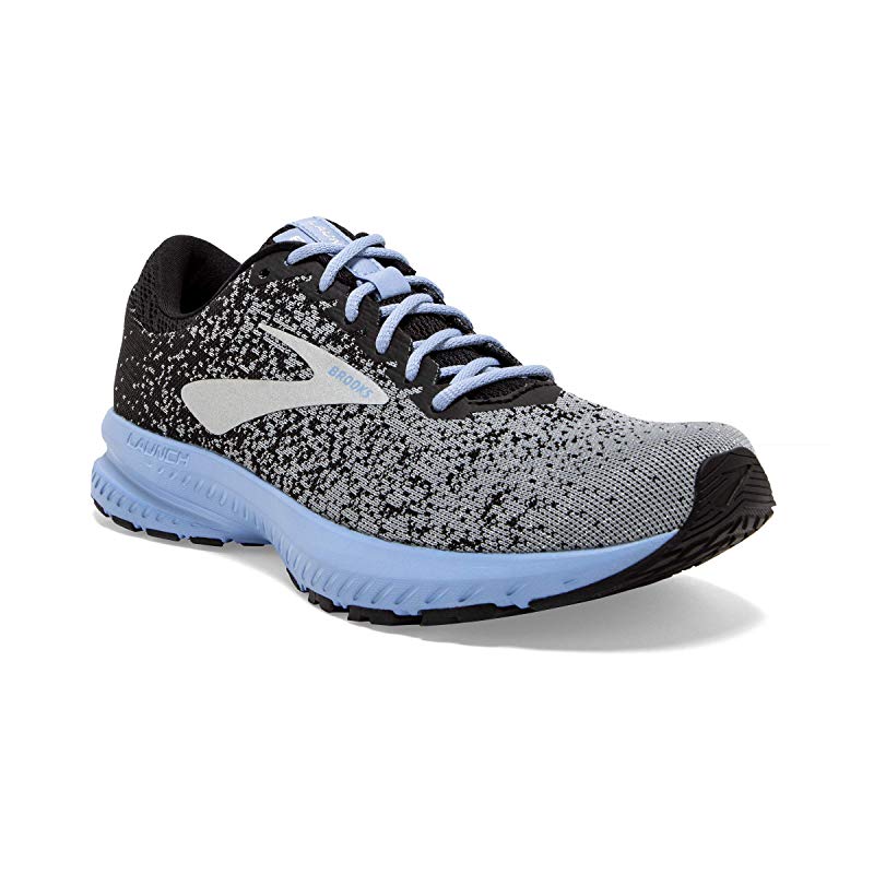 brooks launch 6 pink white lemon