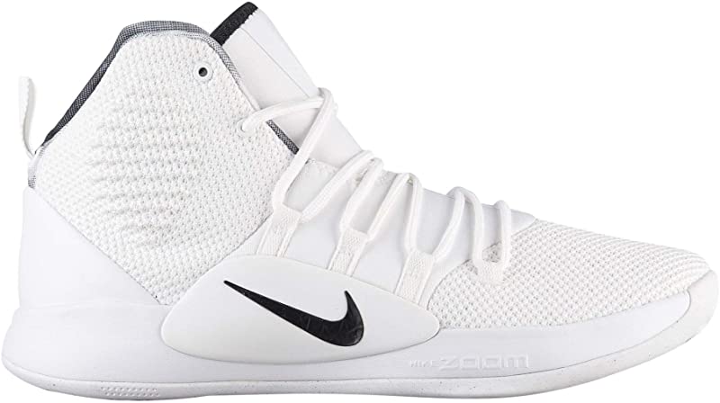 white and black nike hyperdunks