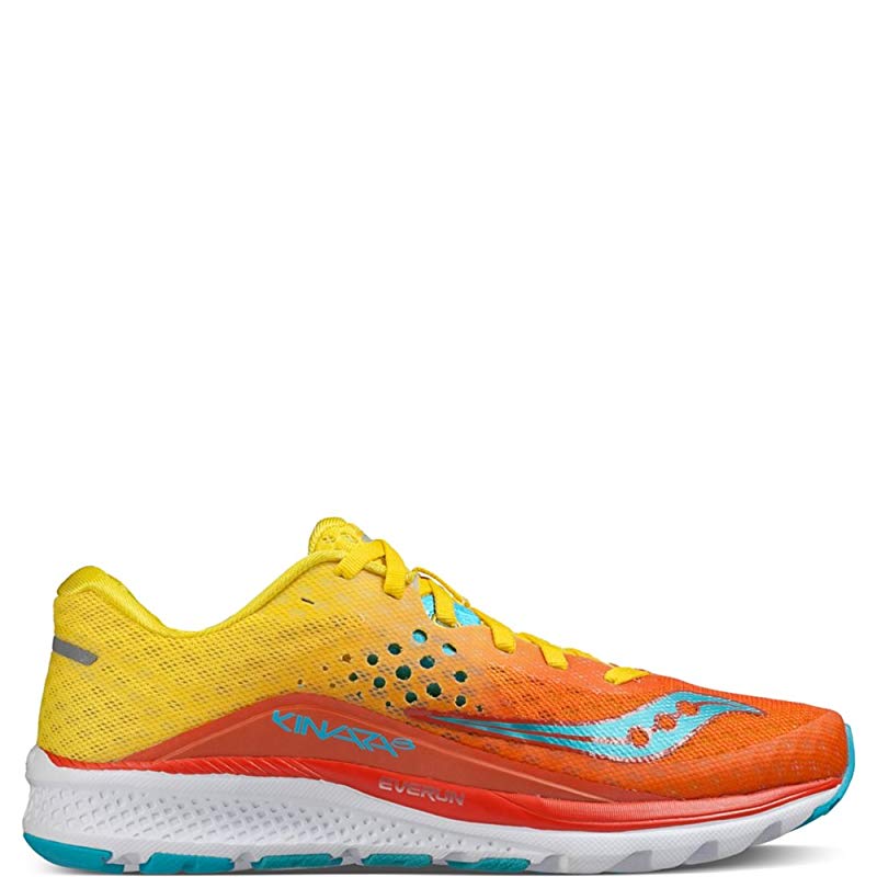 Running Shoe, Orange/Yellow/Blue 