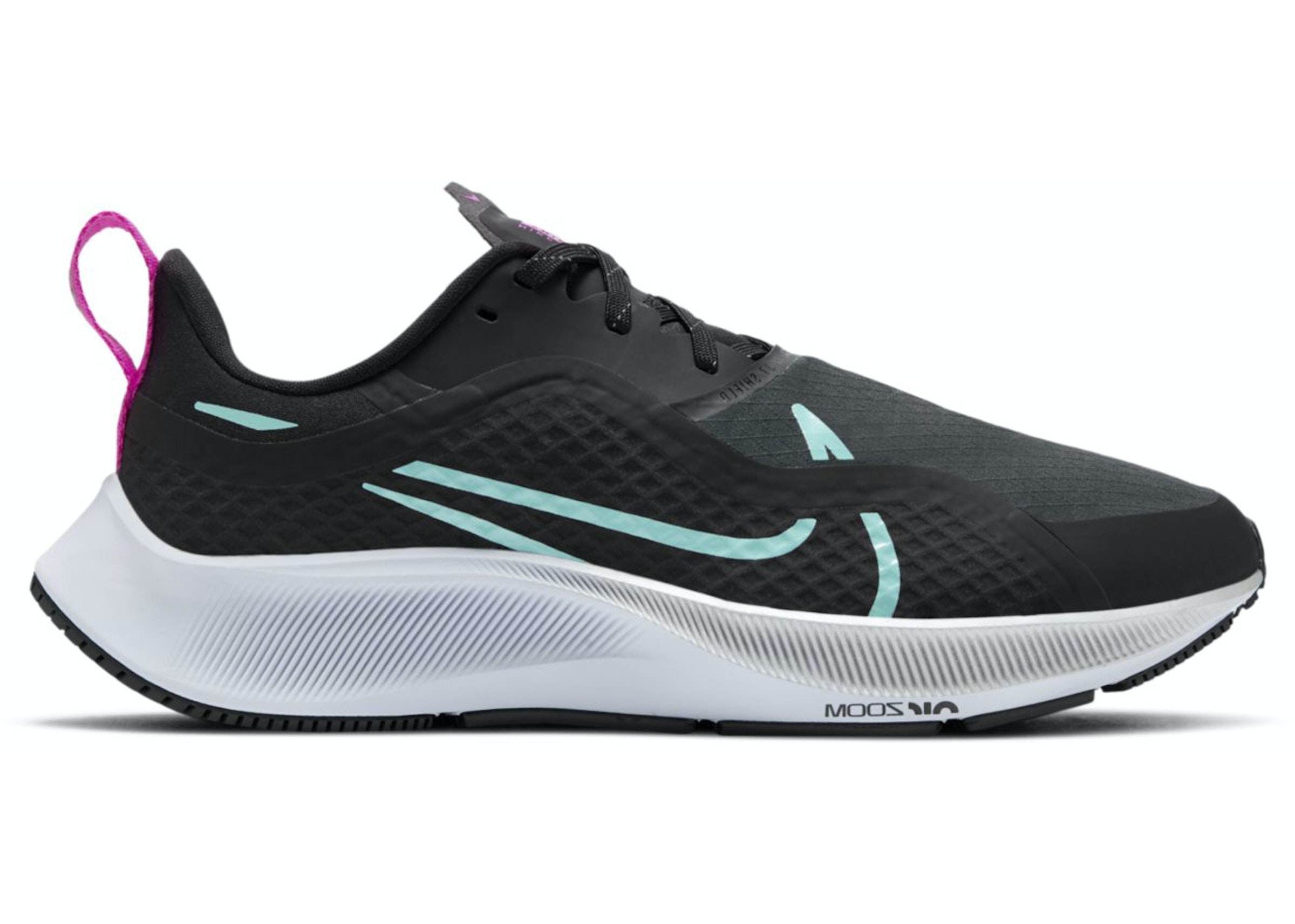 Женские кроссовки Nike Air Zoom Pegasus 37 Shield, черные, 10,5 B, средний размер США
