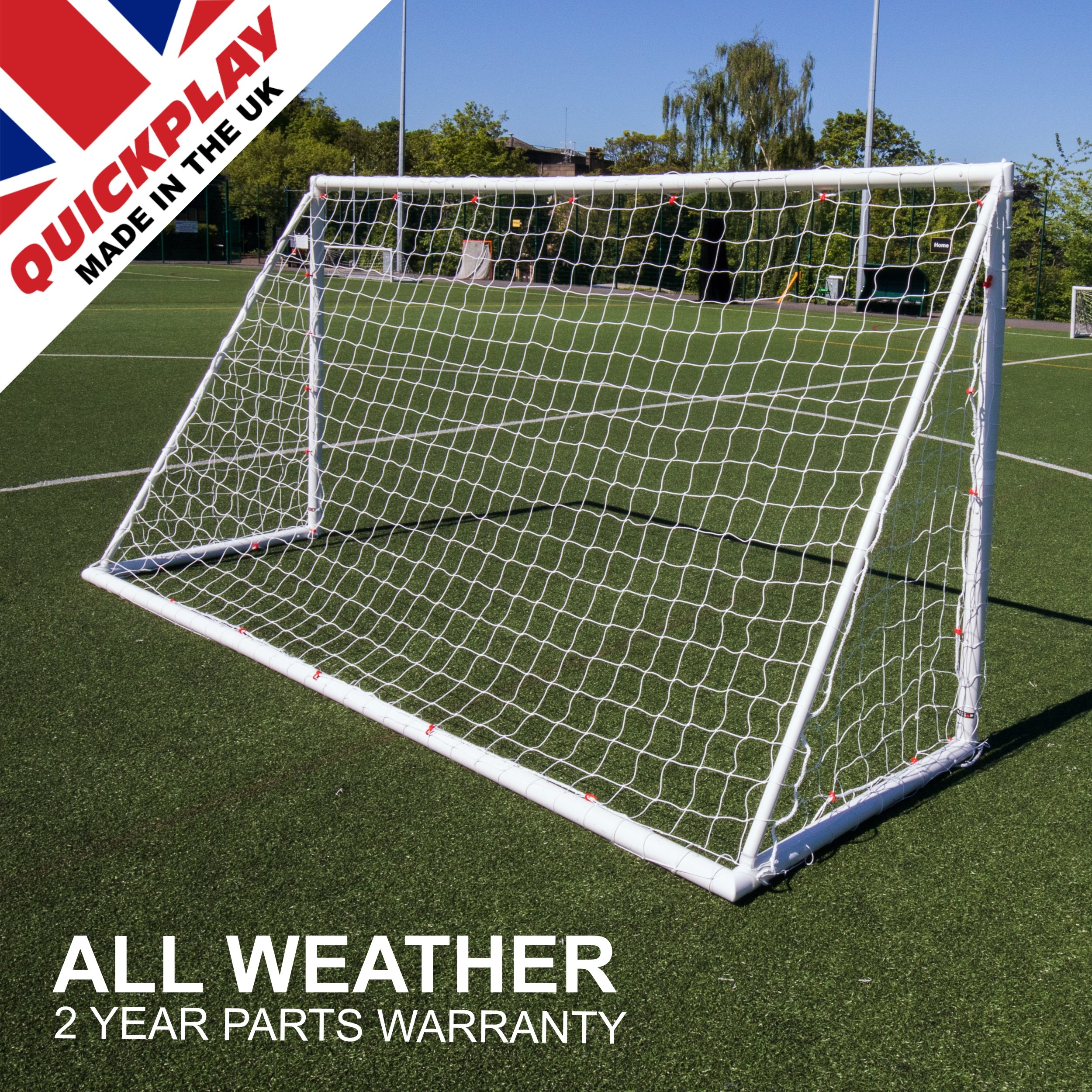 QuickPlay QFold The 30 Second Folding Soccer Goal for Backyard