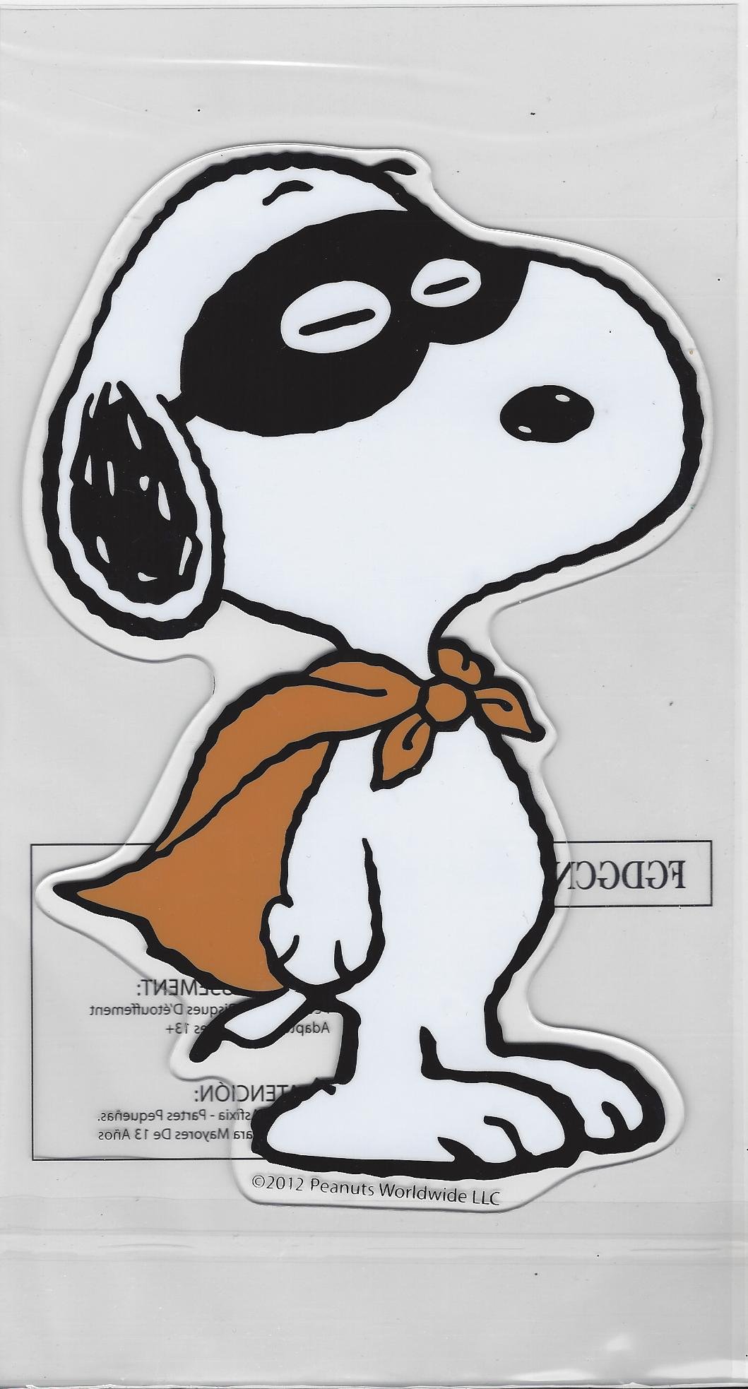Peanuts Snoopy Halloween Window Gel Cling eBay