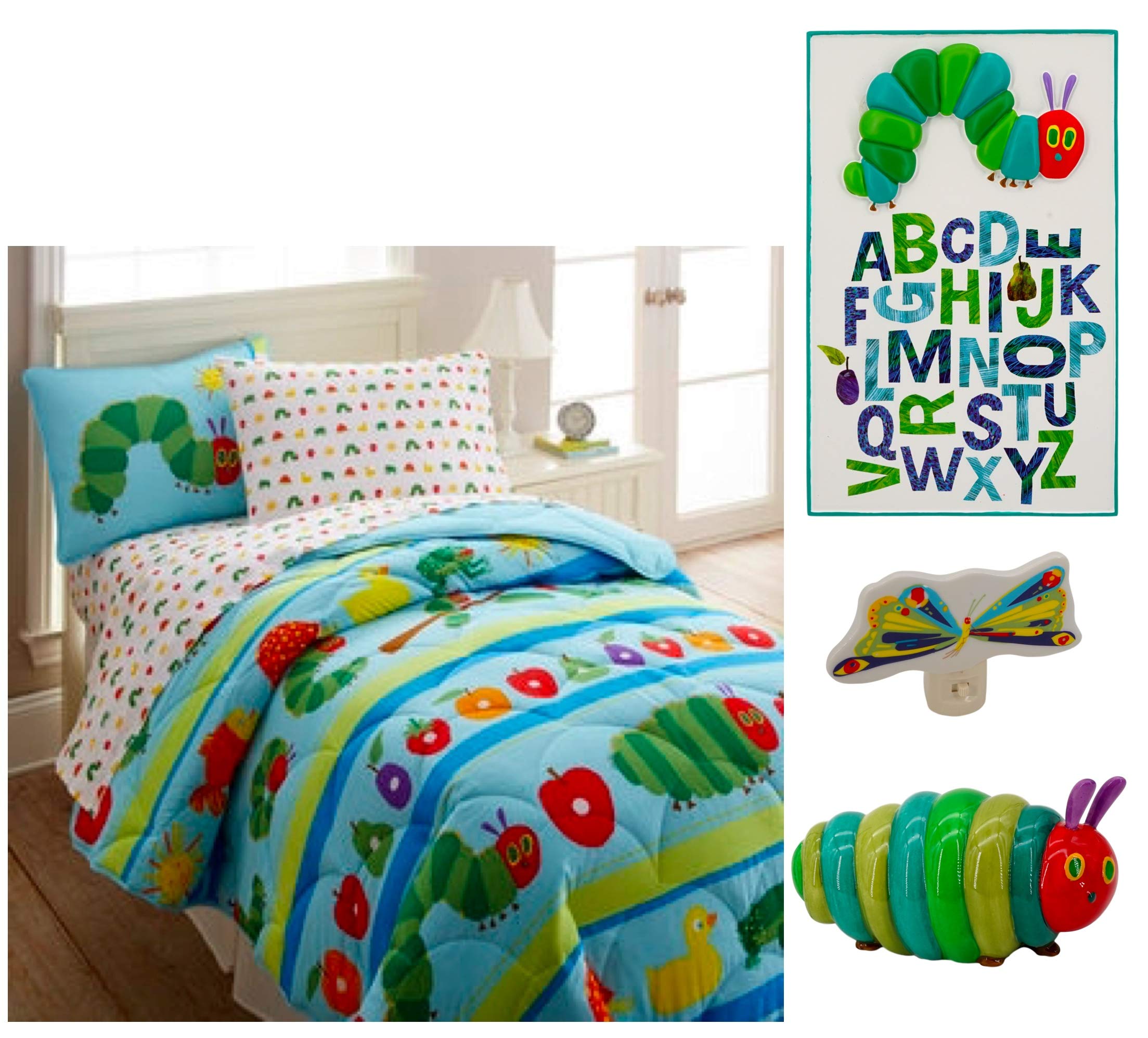 Eric Carle The Very Hungry Caterpillar Bedroom Bundle Comforter