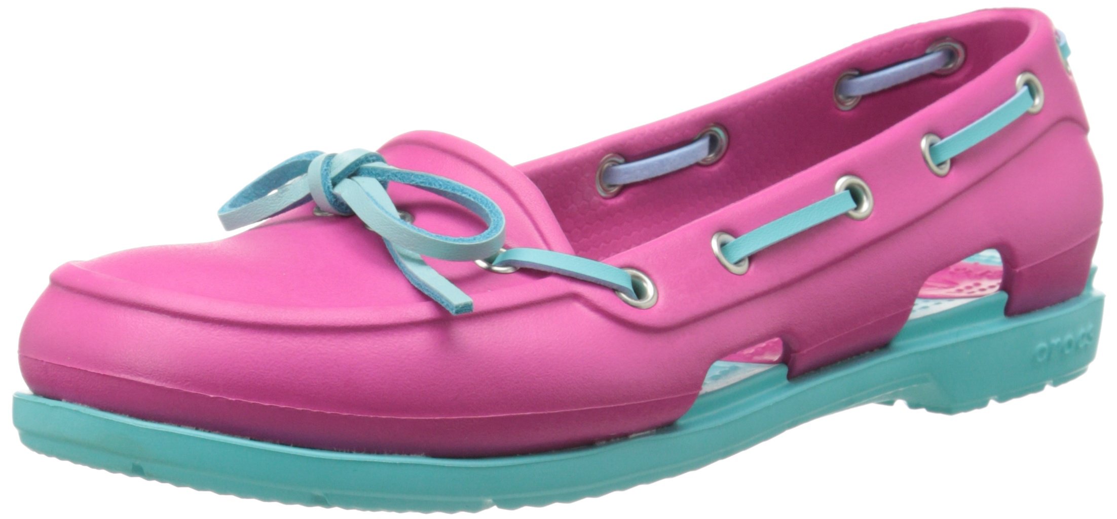 crocs beach line boat shoe womens