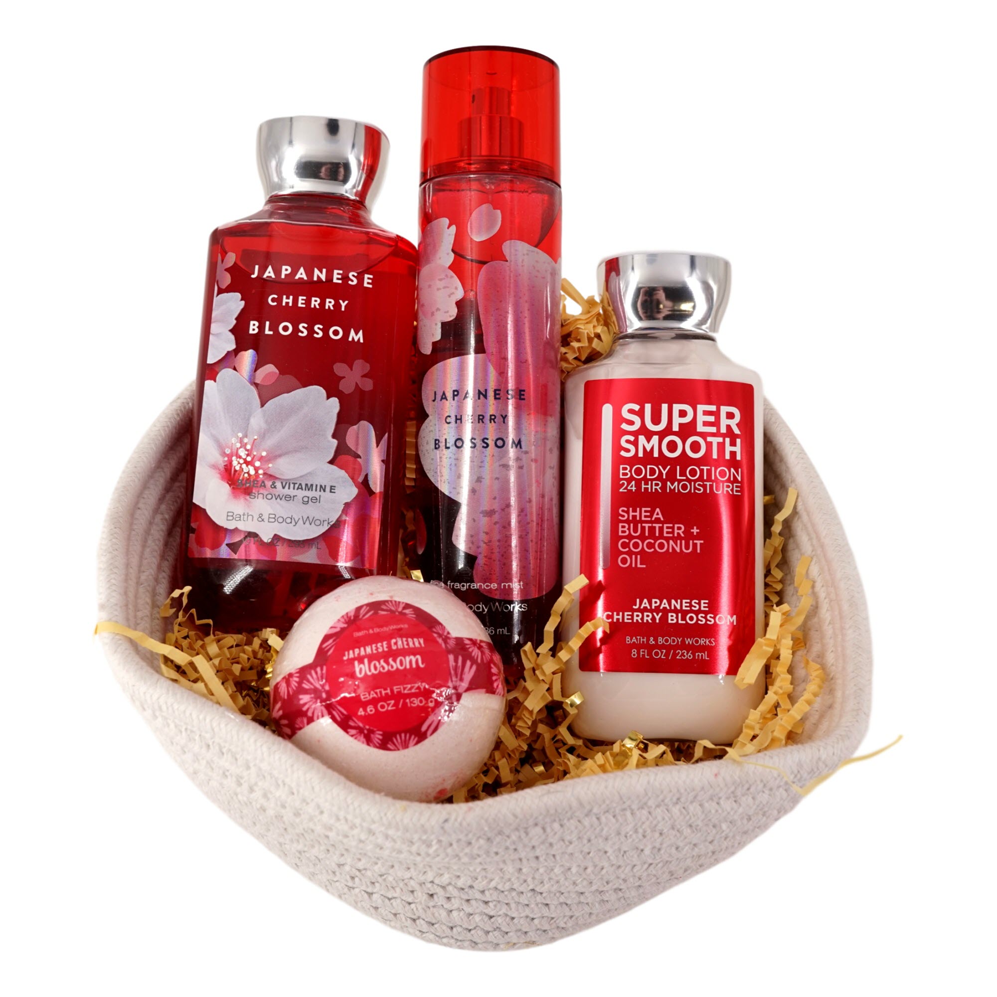 Bath and Body Works Japanese Cherry Blossom 4 Pc Gift Set ...