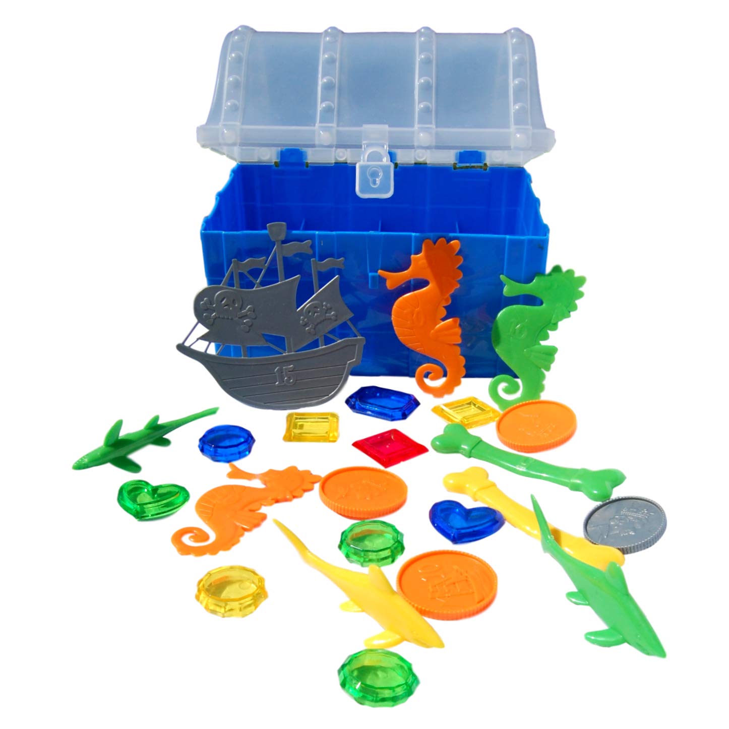 treasure chest diving toys