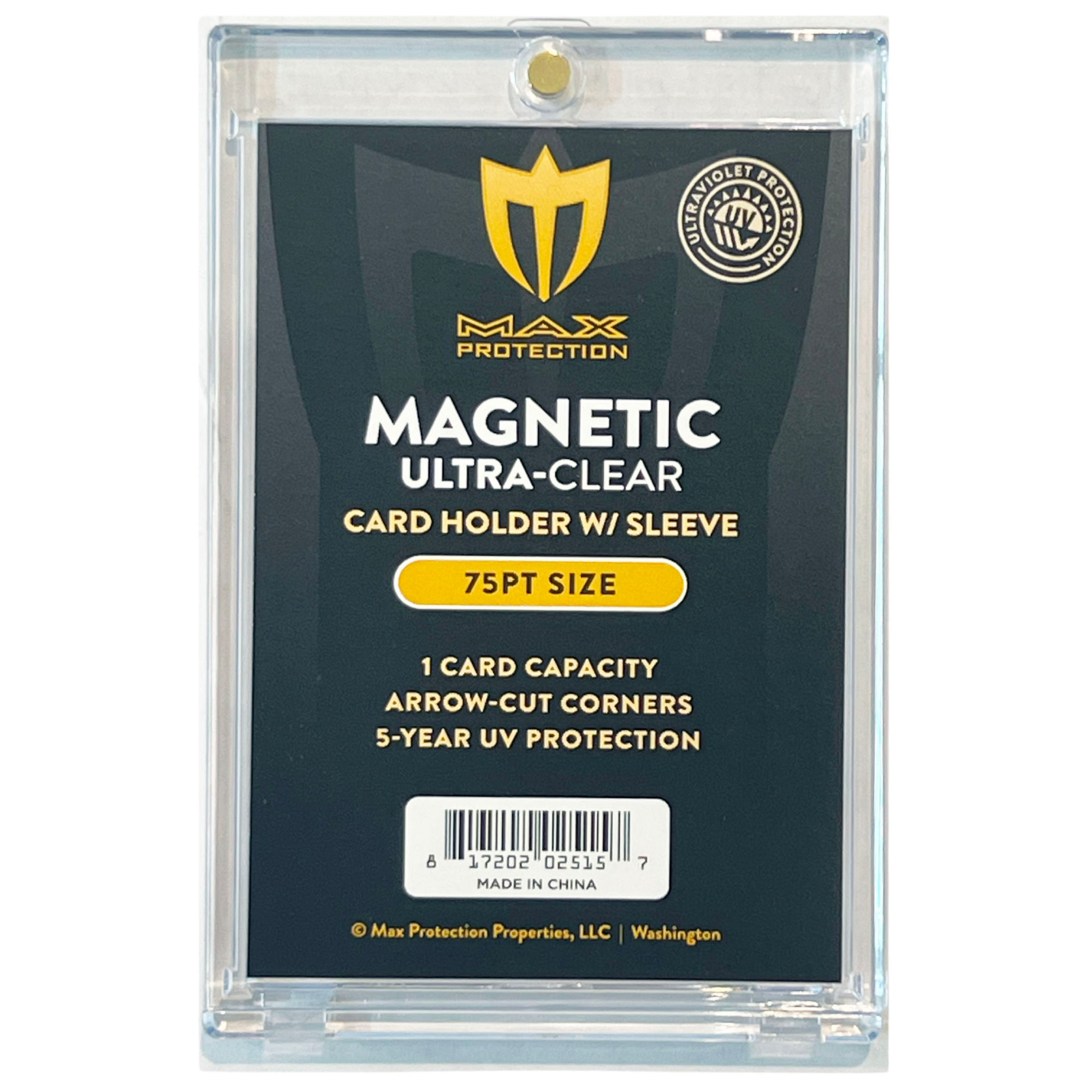 Max Protection Alpha Neo Sleeves - 50 Count Clear For Yu-Gi-Oh! Cards  (Standard Size)
